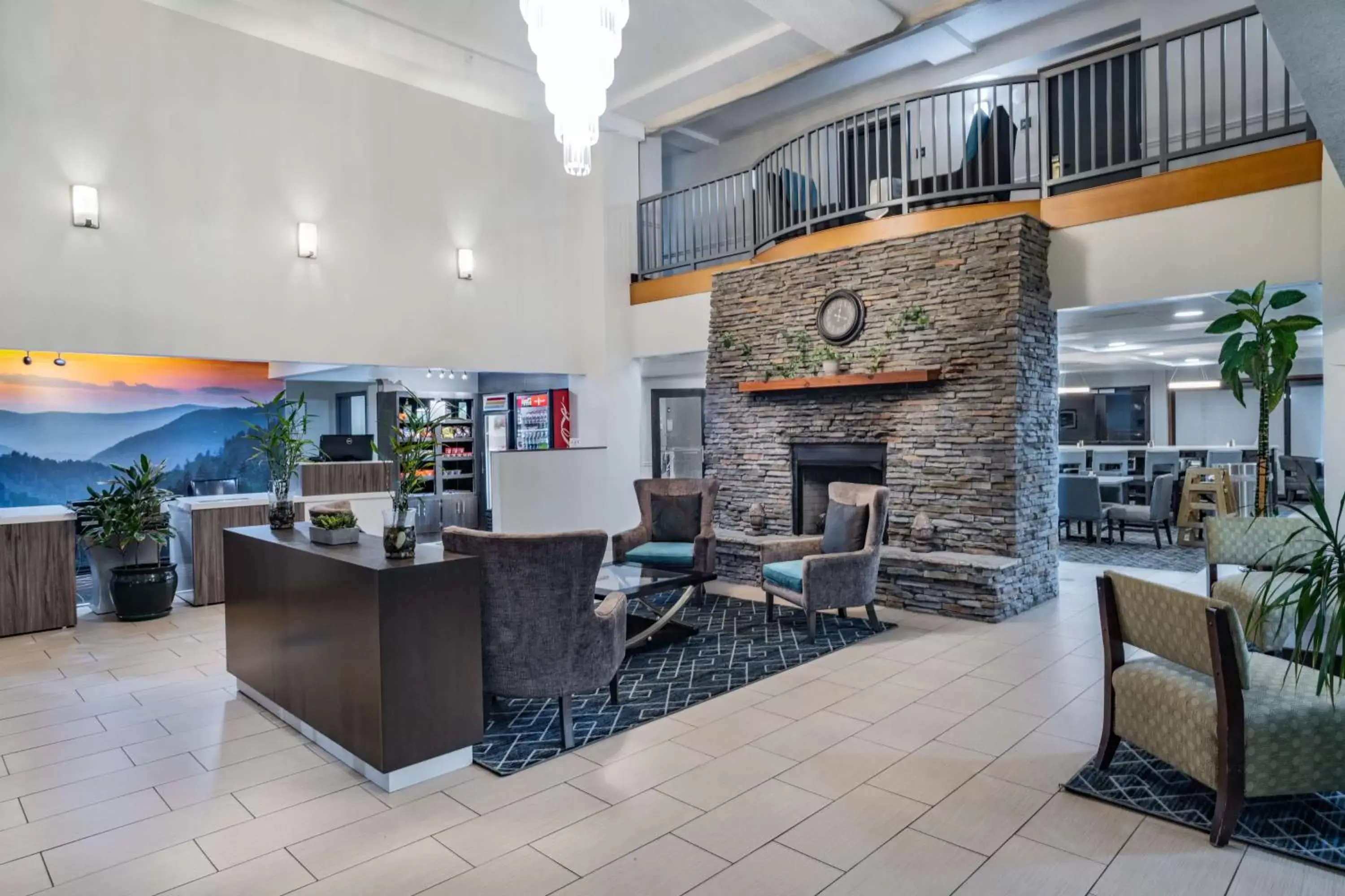 Lobby or reception, Lobby/Reception in La Quinta by Wyndham Sevierville / Kodak