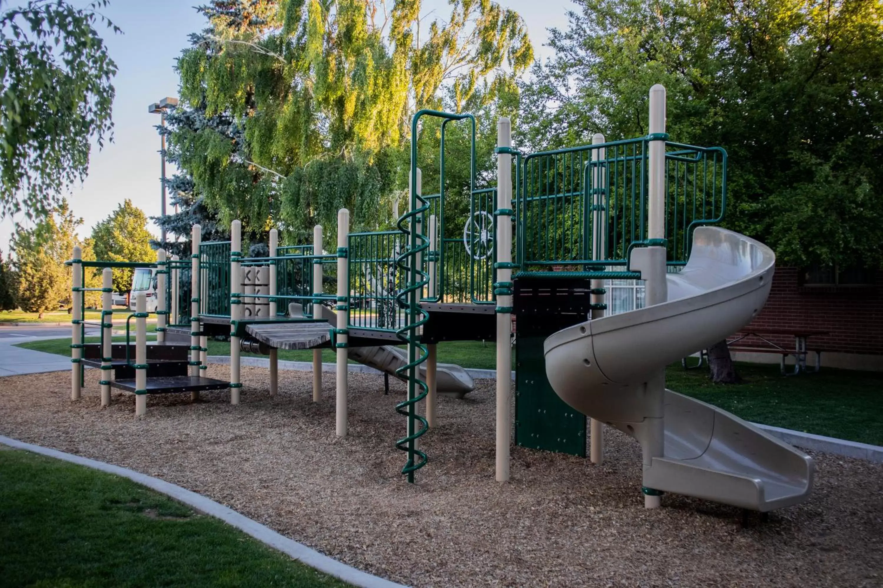 Children play ground, Children's Play Area in Little America Hotel - Wyoming