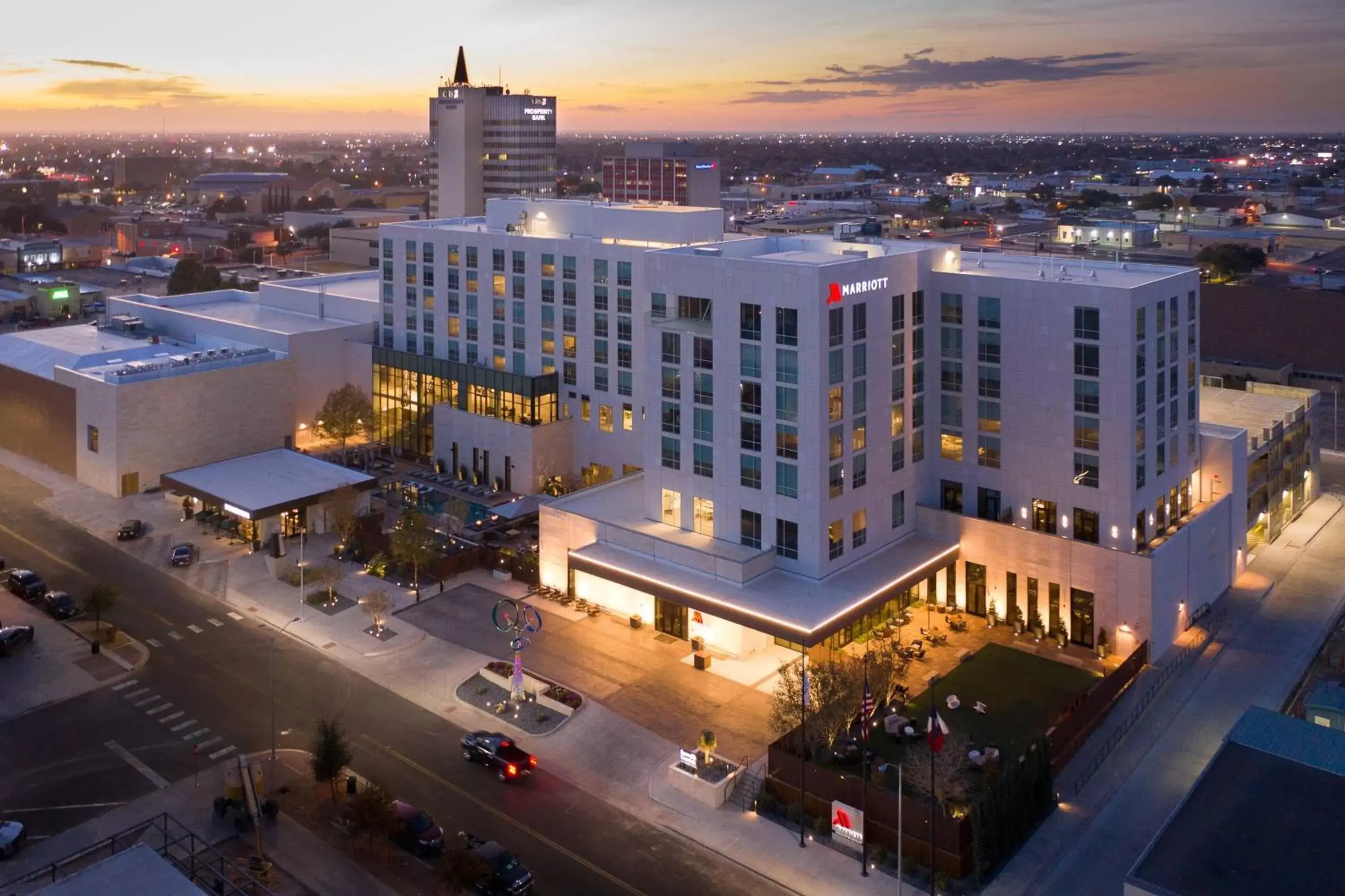 Property building, Bird's-eye View in Odessa Marriott Hotel & Conference Center