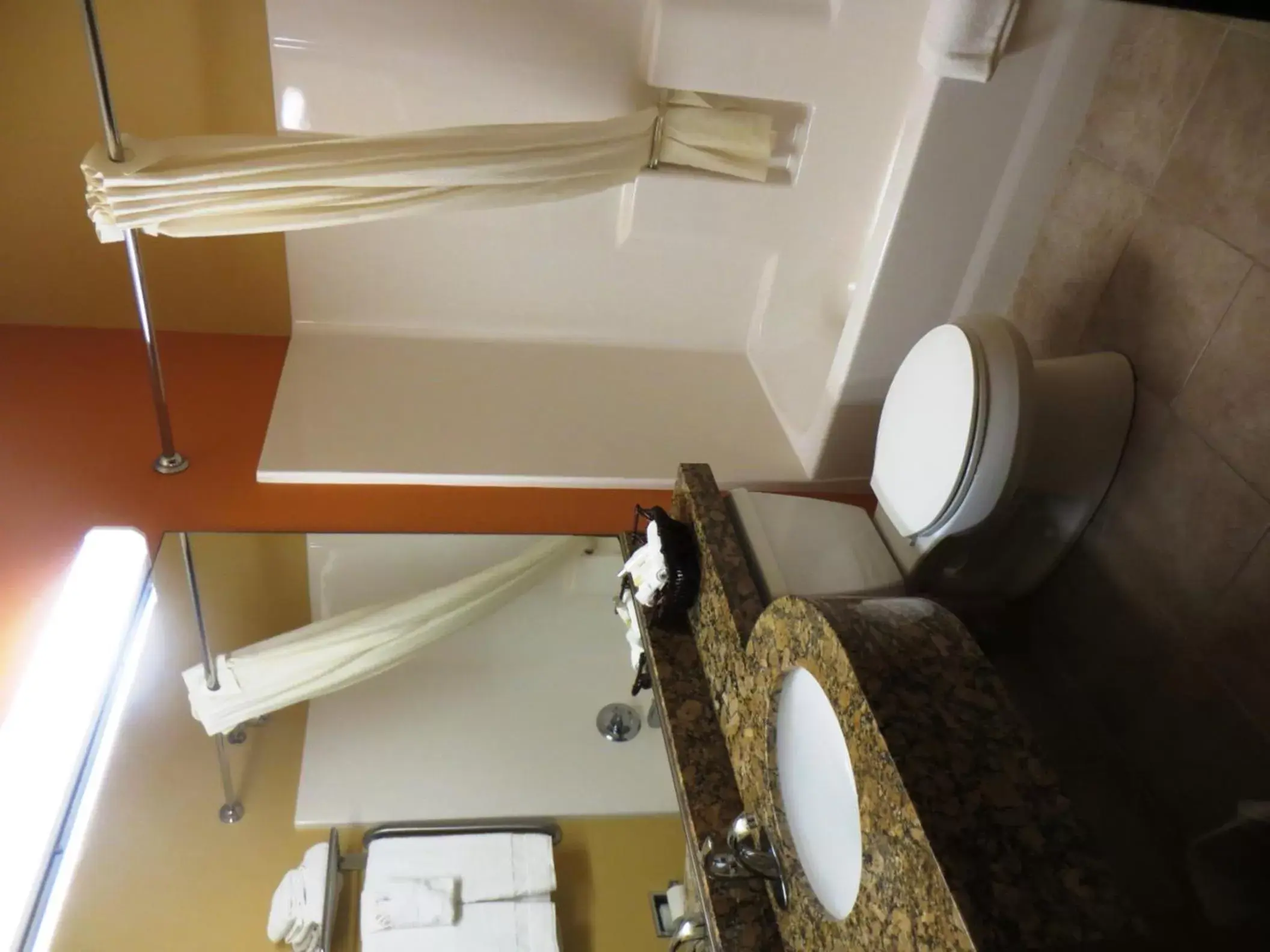 Shower, Bathroom in Microtel by Wyndham South Bend Notre Dame University
