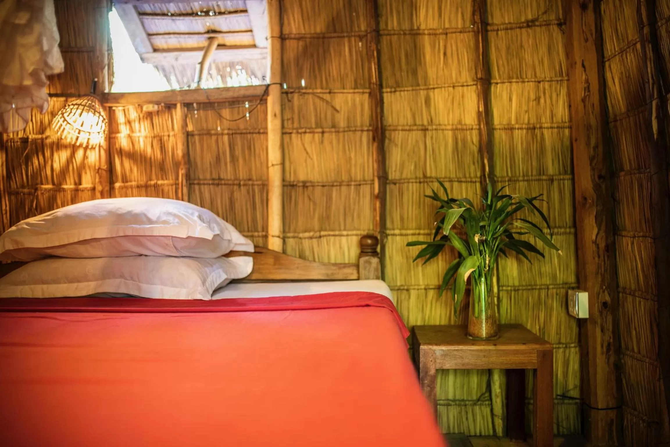 Bed in Kampot Cabana