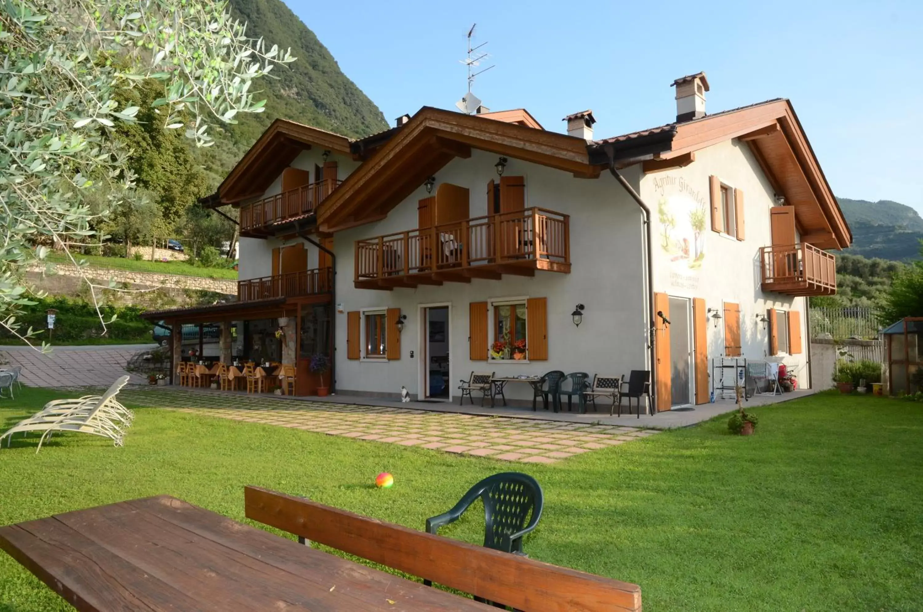 Garden view, Property Building in Agritur Girardelli