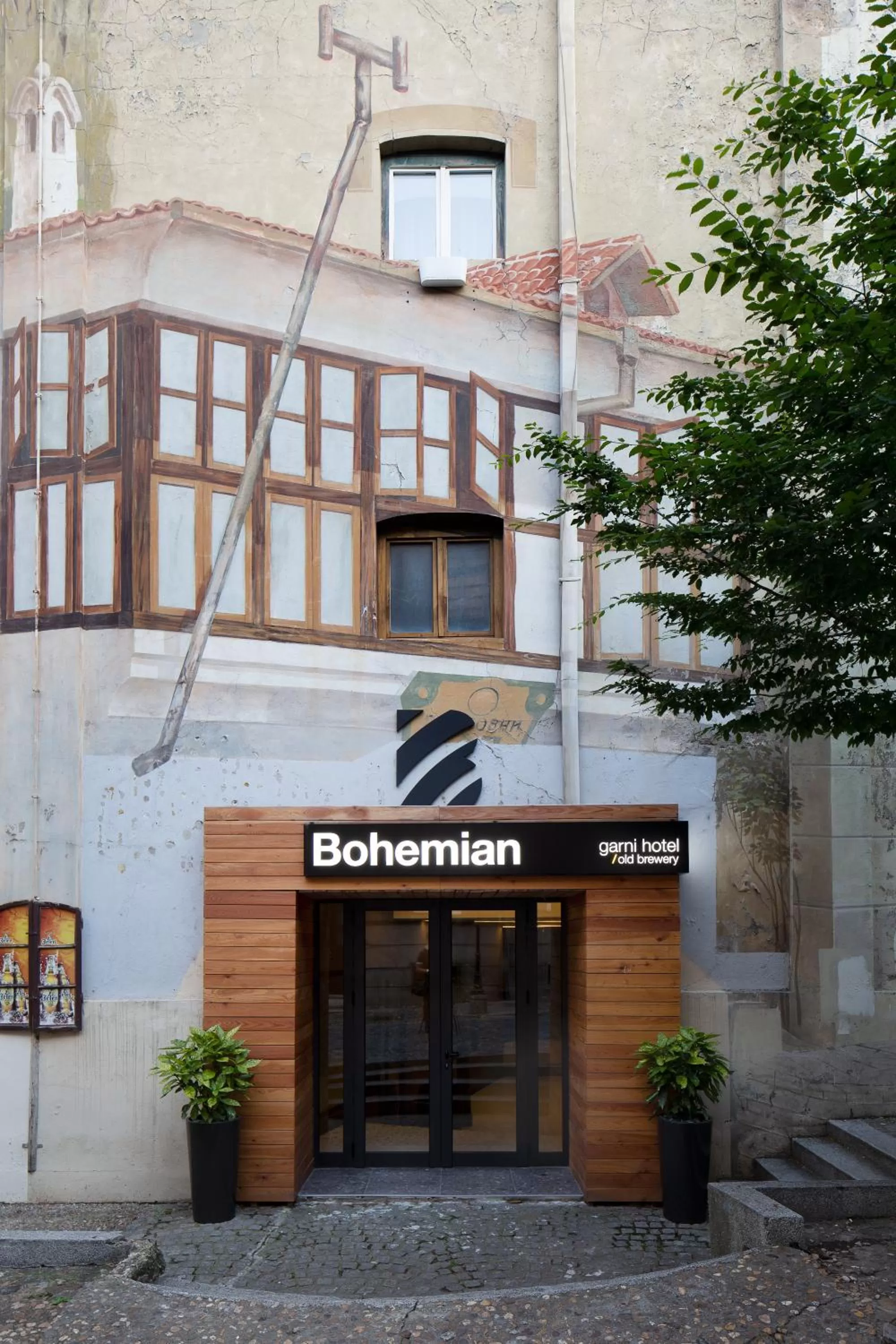 Facade/entrance in Hotel Bohemian Garni - Skadarlija