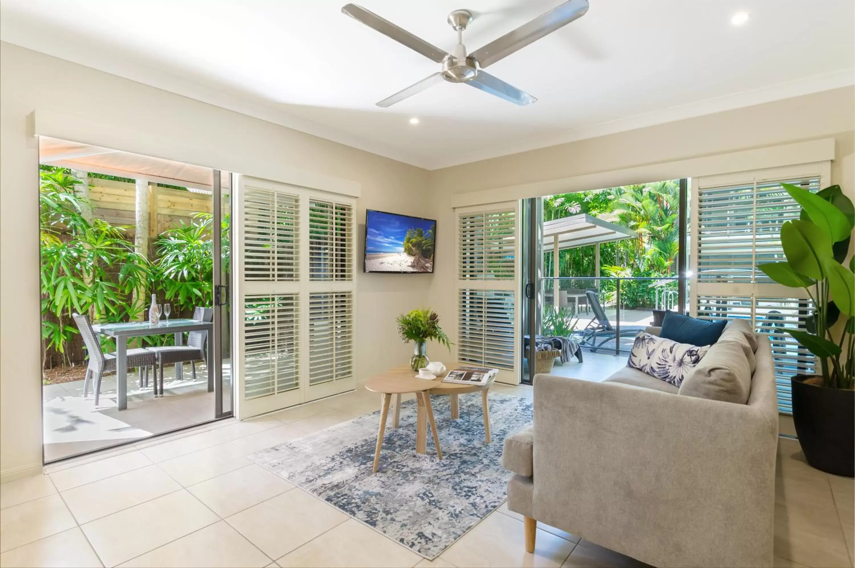 Living room, Seating Area in Shantara Resort Port Douglas - Adults Only Retreat