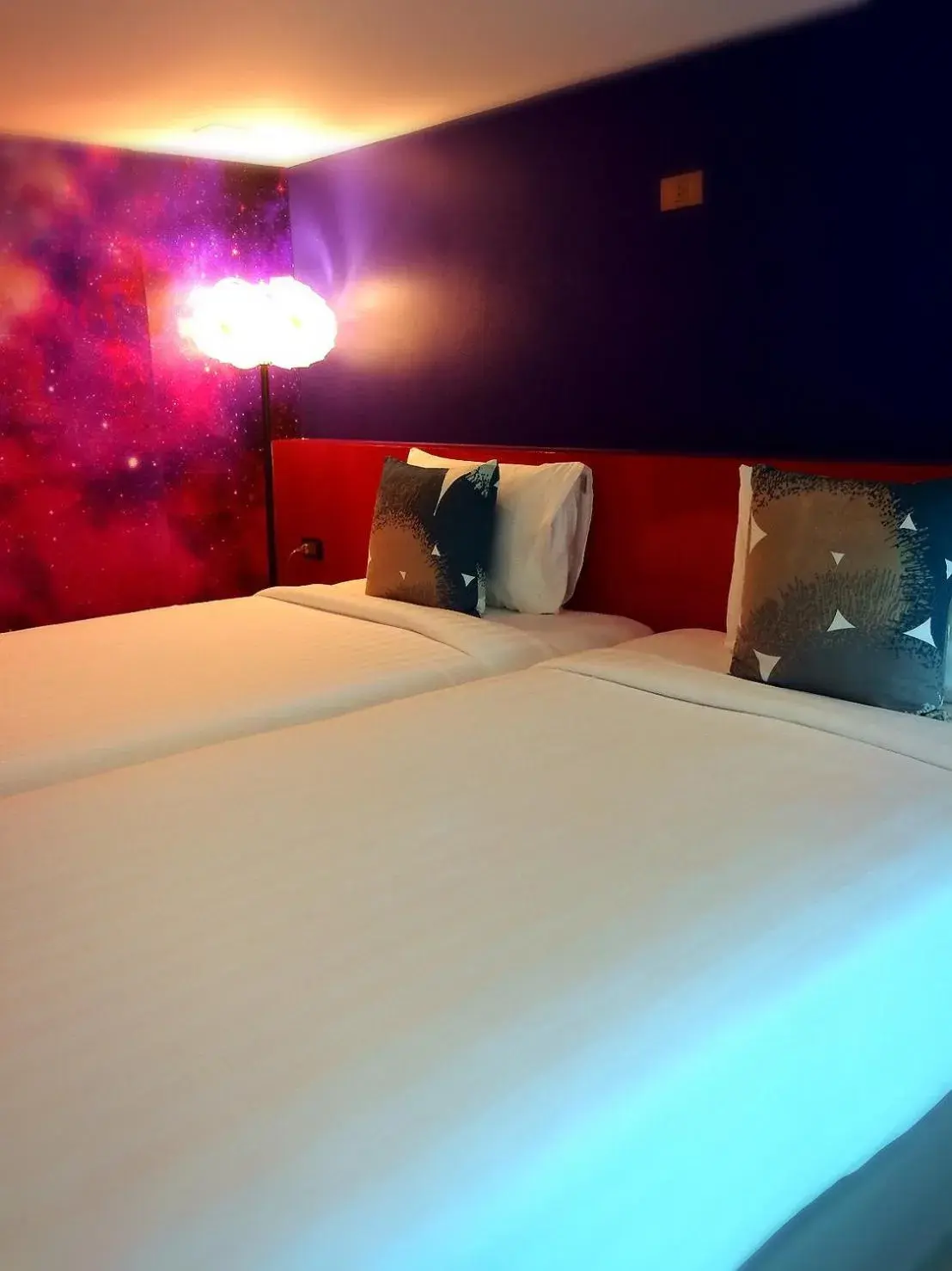 Bed in The Xtreme Hotel