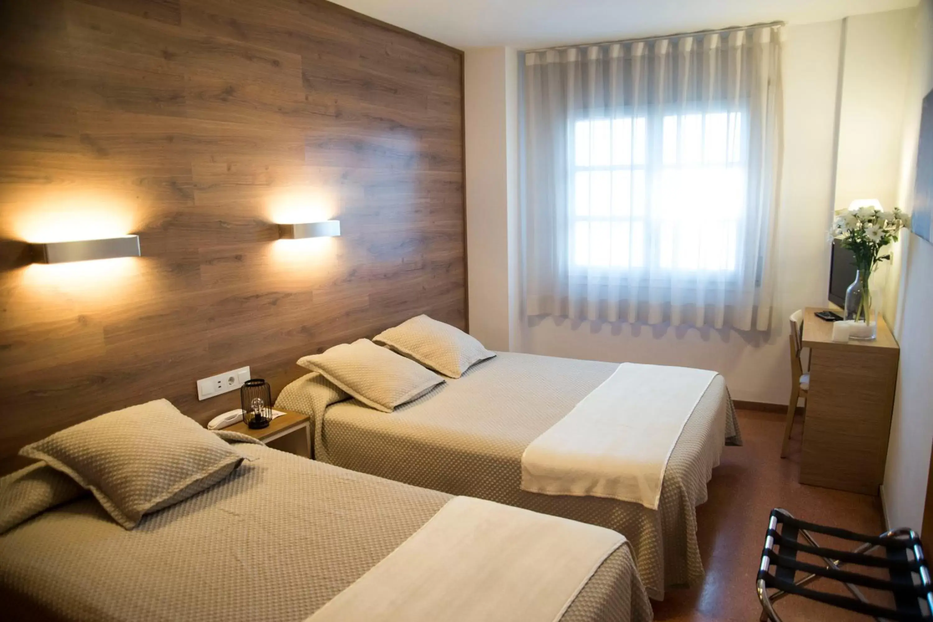 Bed in Hotel Nadal