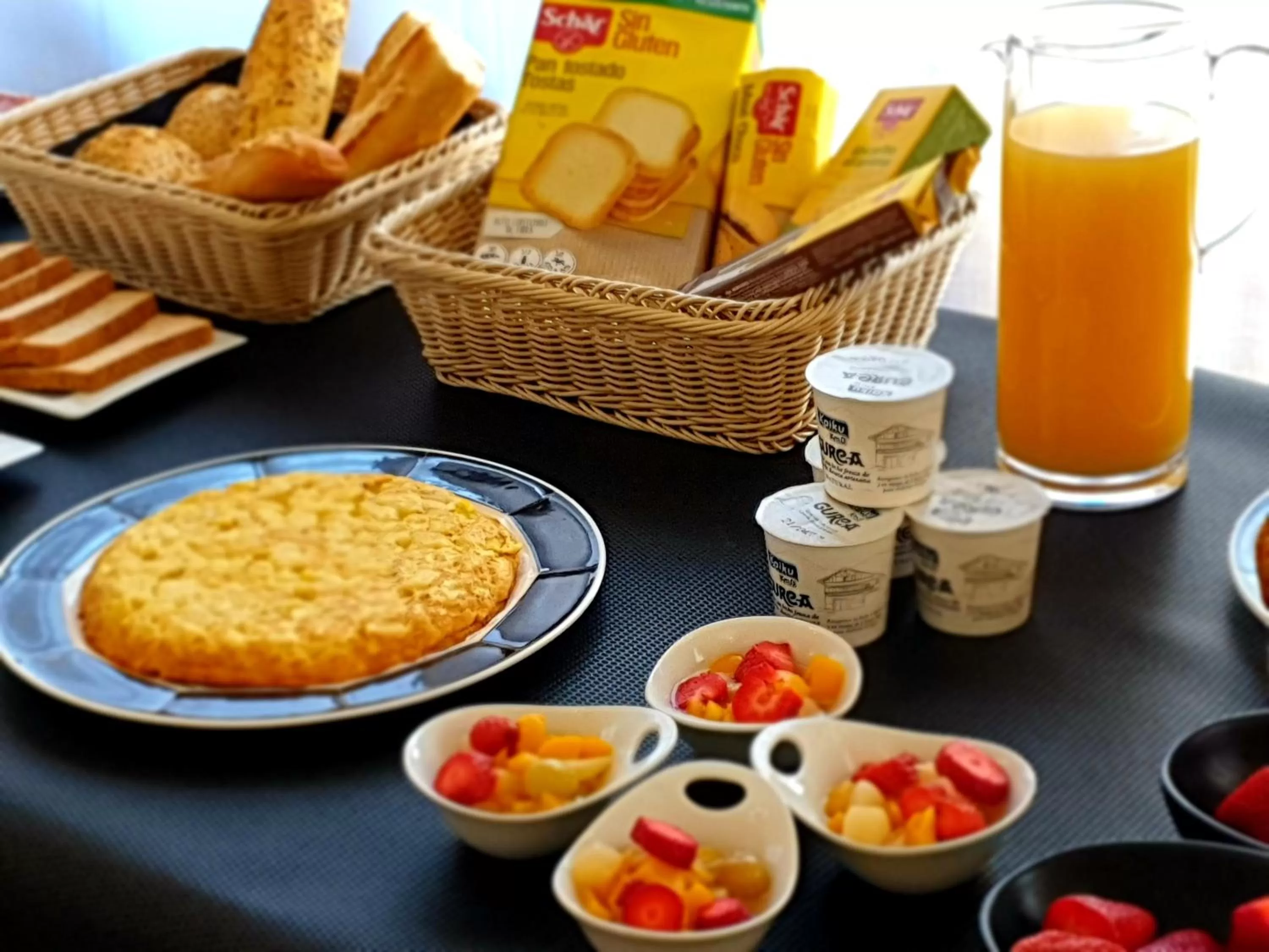 Buffet breakfast in Hotel Zarauz