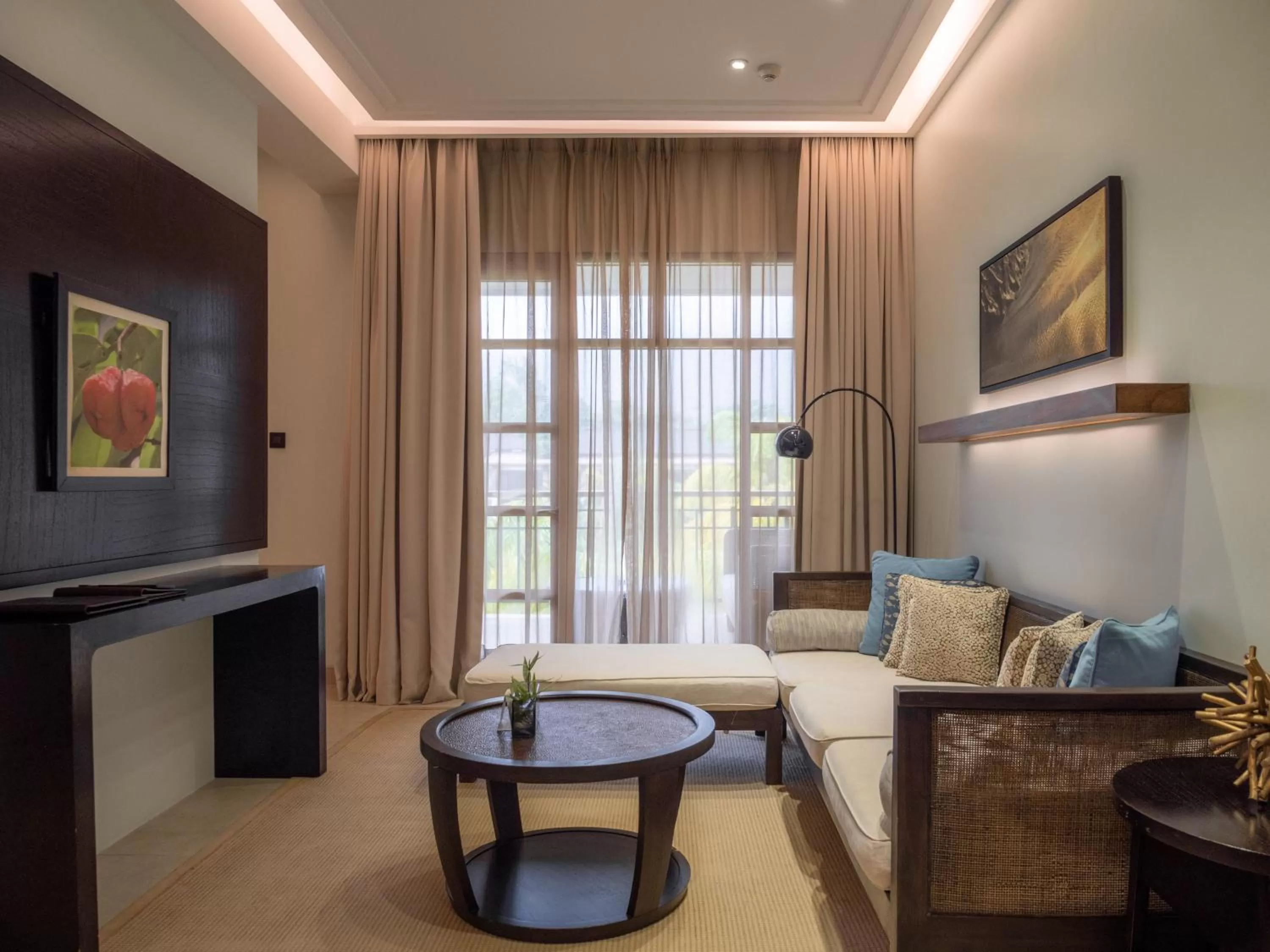 Living room in Savoy Seychelles Resort & Spa