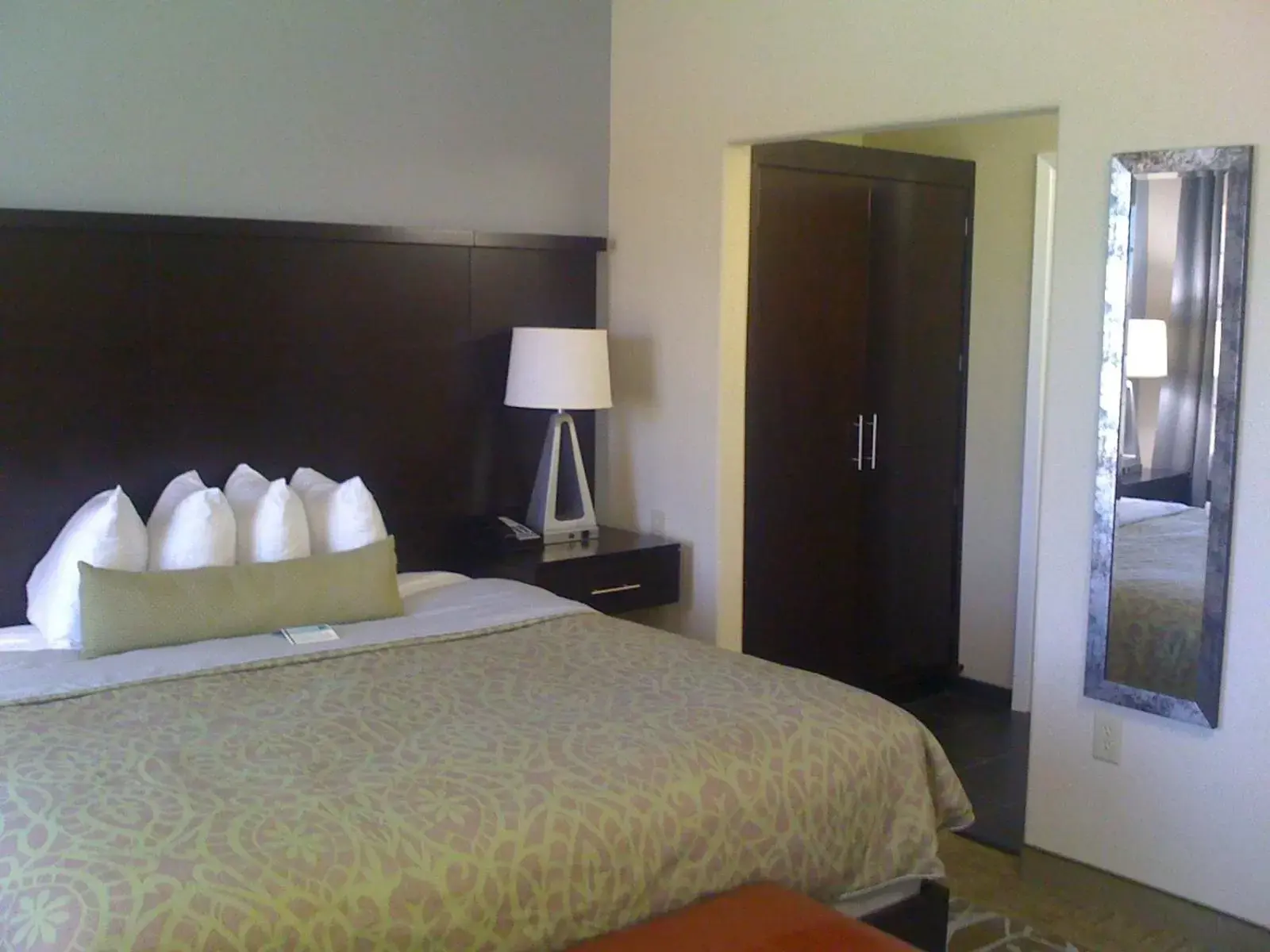 Bed in Staybridge Suites Houston Stafford - Sugar Land, an IHG Hotel