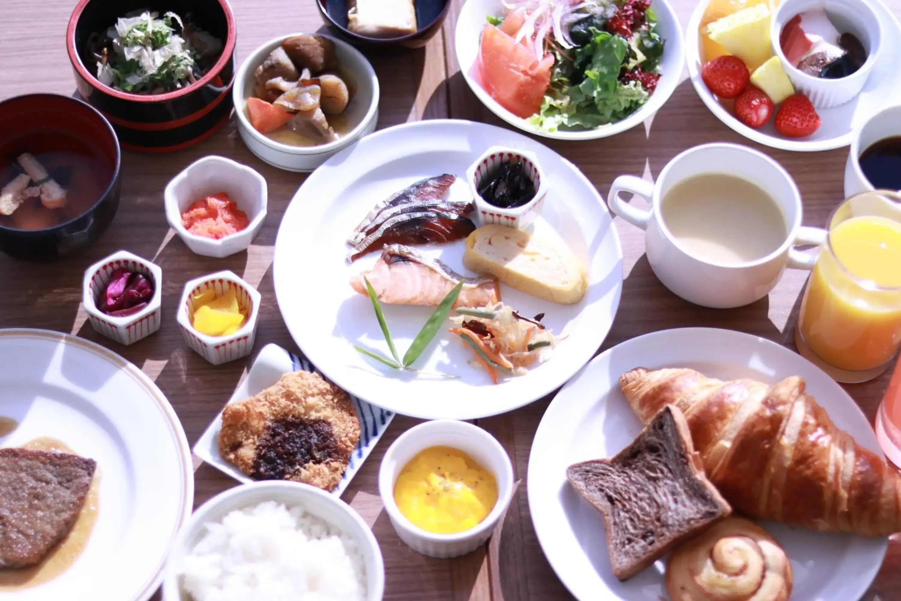 Buffet breakfast, Breakfast in Hotel Fujita Fukui