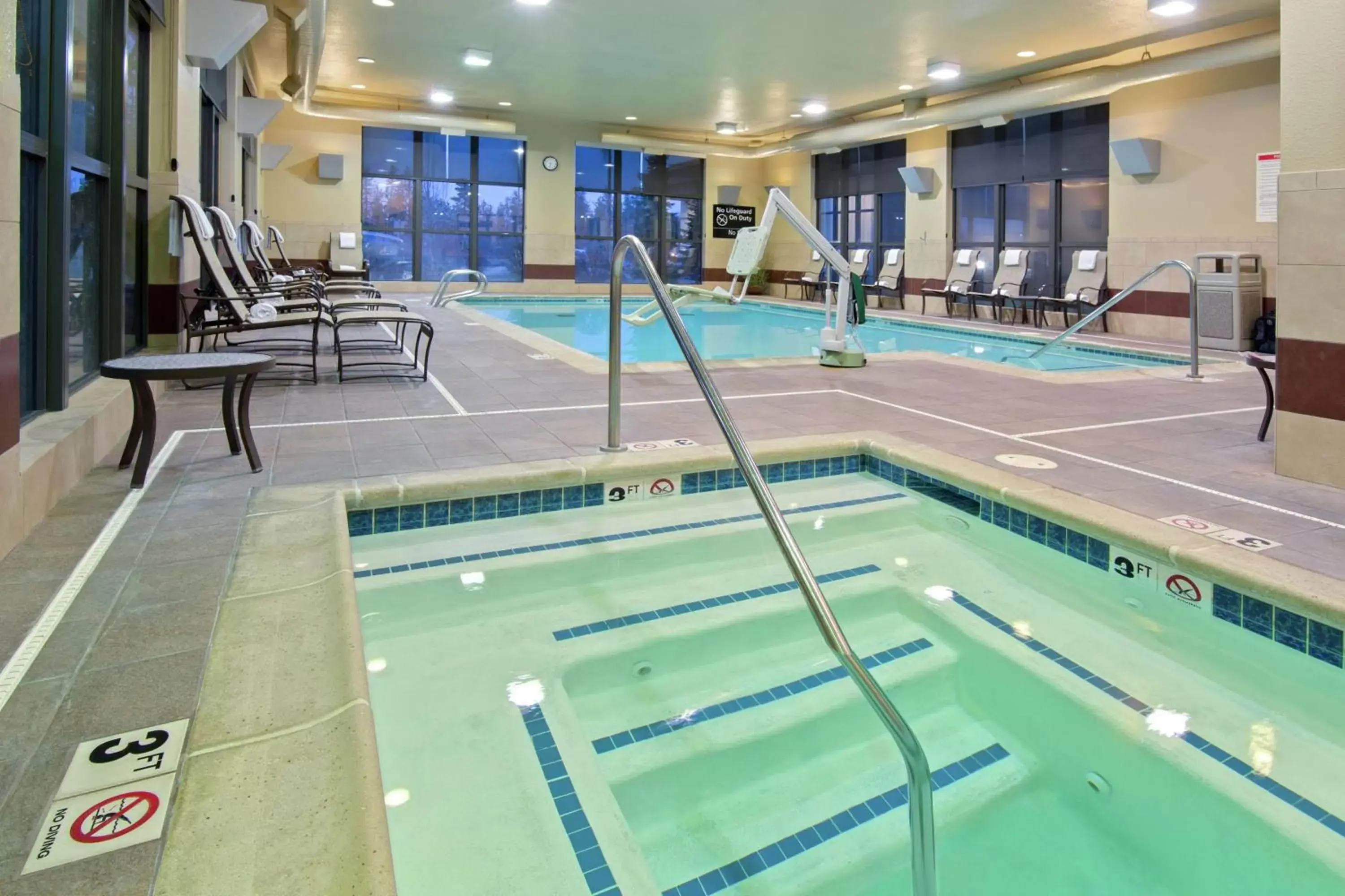 Swimming Pool in Hampton Inn & Suites Spokane Valley