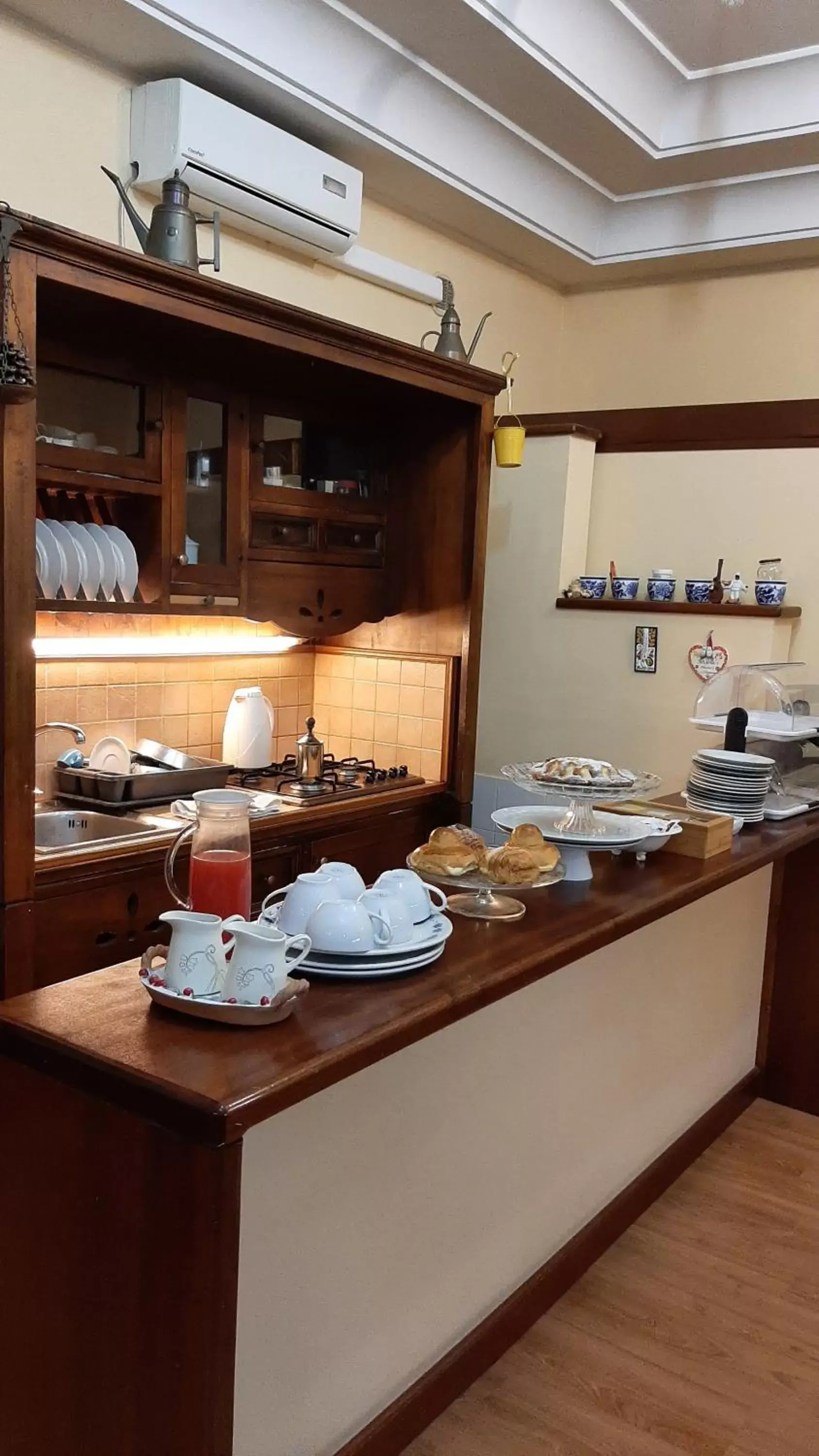 Kitchen or kitchenette in Monteoliveto Bed & Breakfast