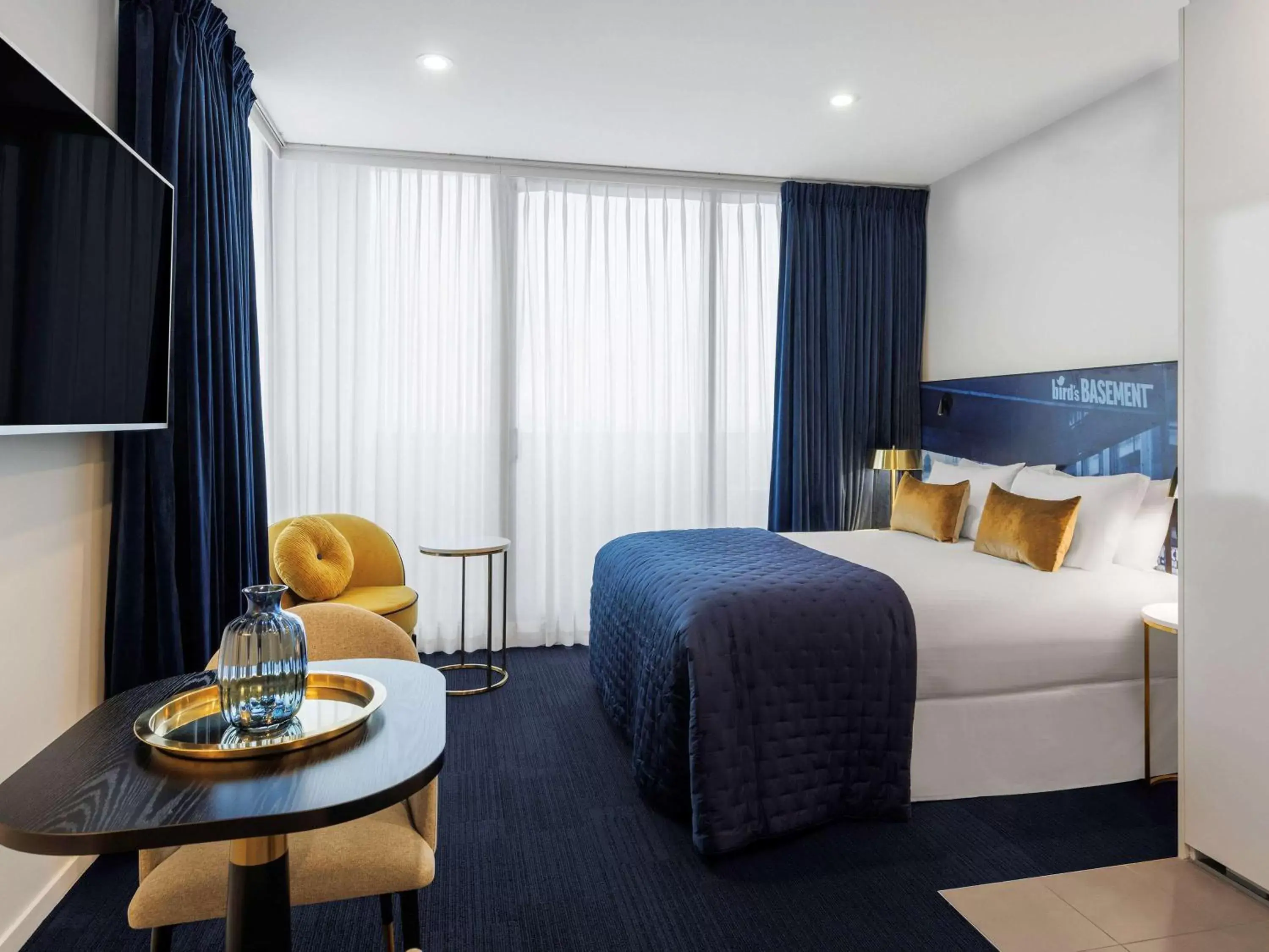 Bedroom, Bed in The Jazz Corner Hotel Melbourne
