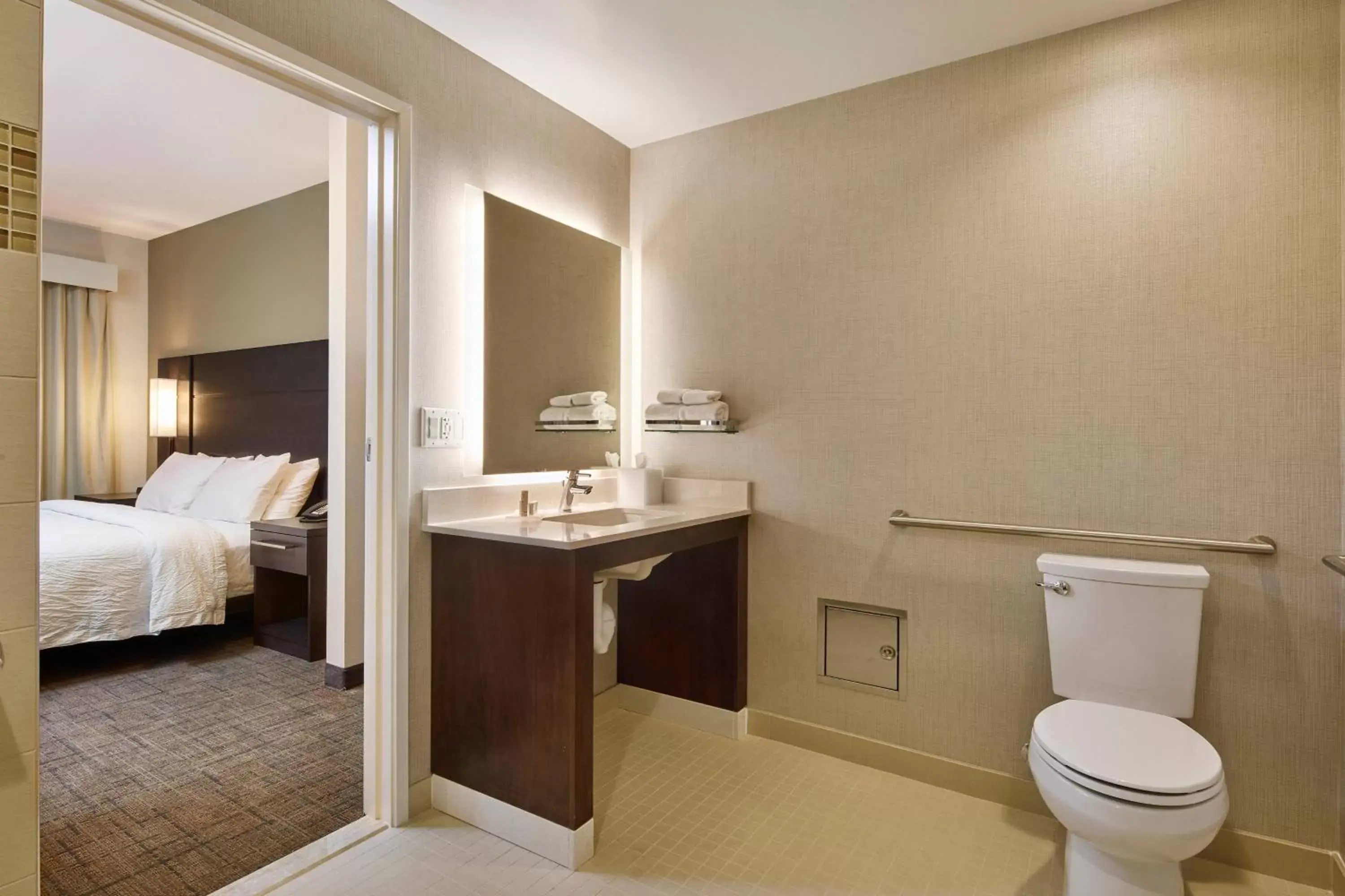 Bathroom in Residence Inn Sacramento Davis