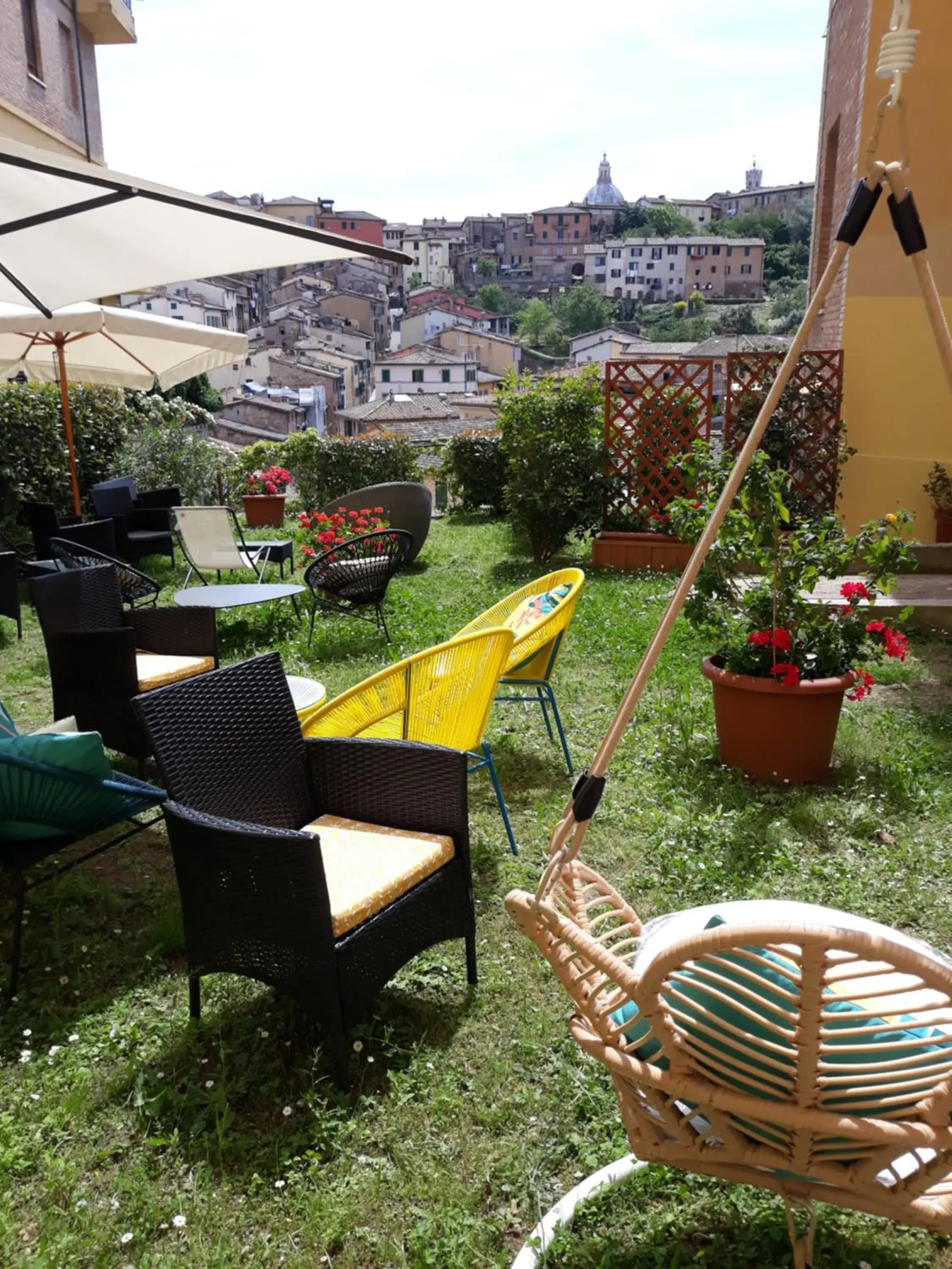 Garden in Hotel Minerva