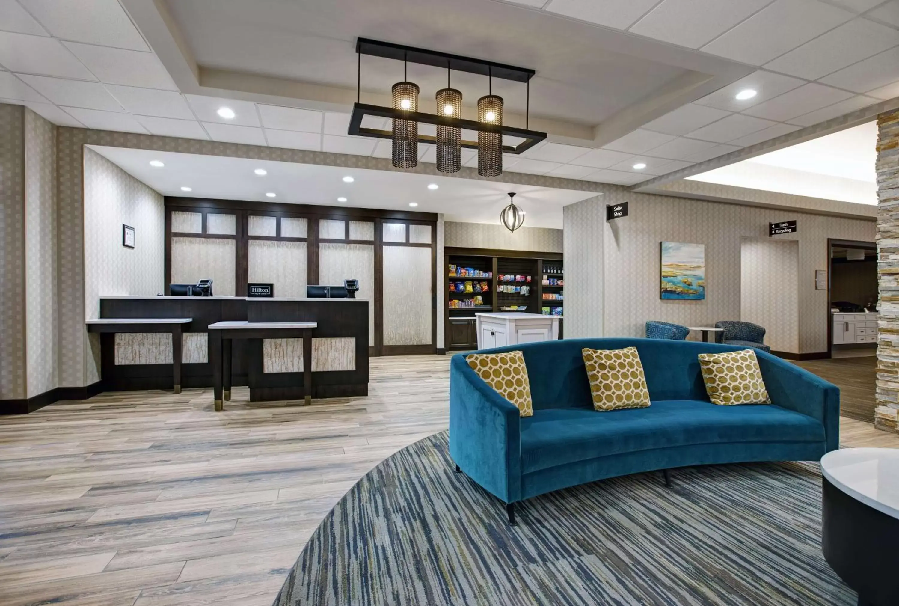 Lobby or reception in Homewood Suites Charlotte Ayrsley