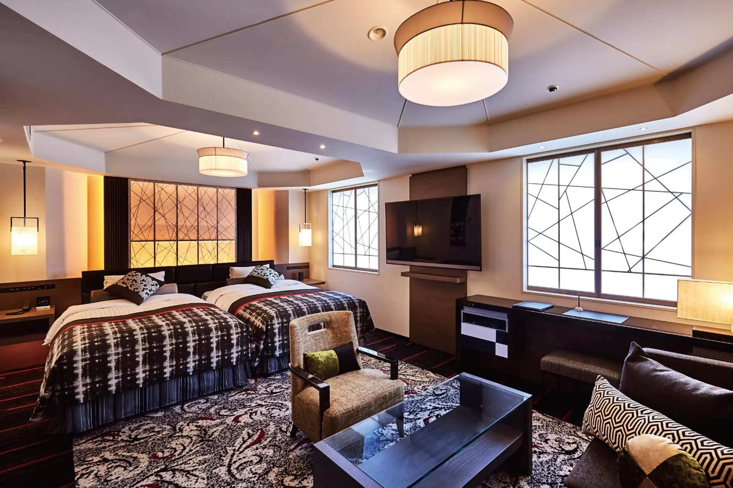 Bed in New Otani Inn Tokyo