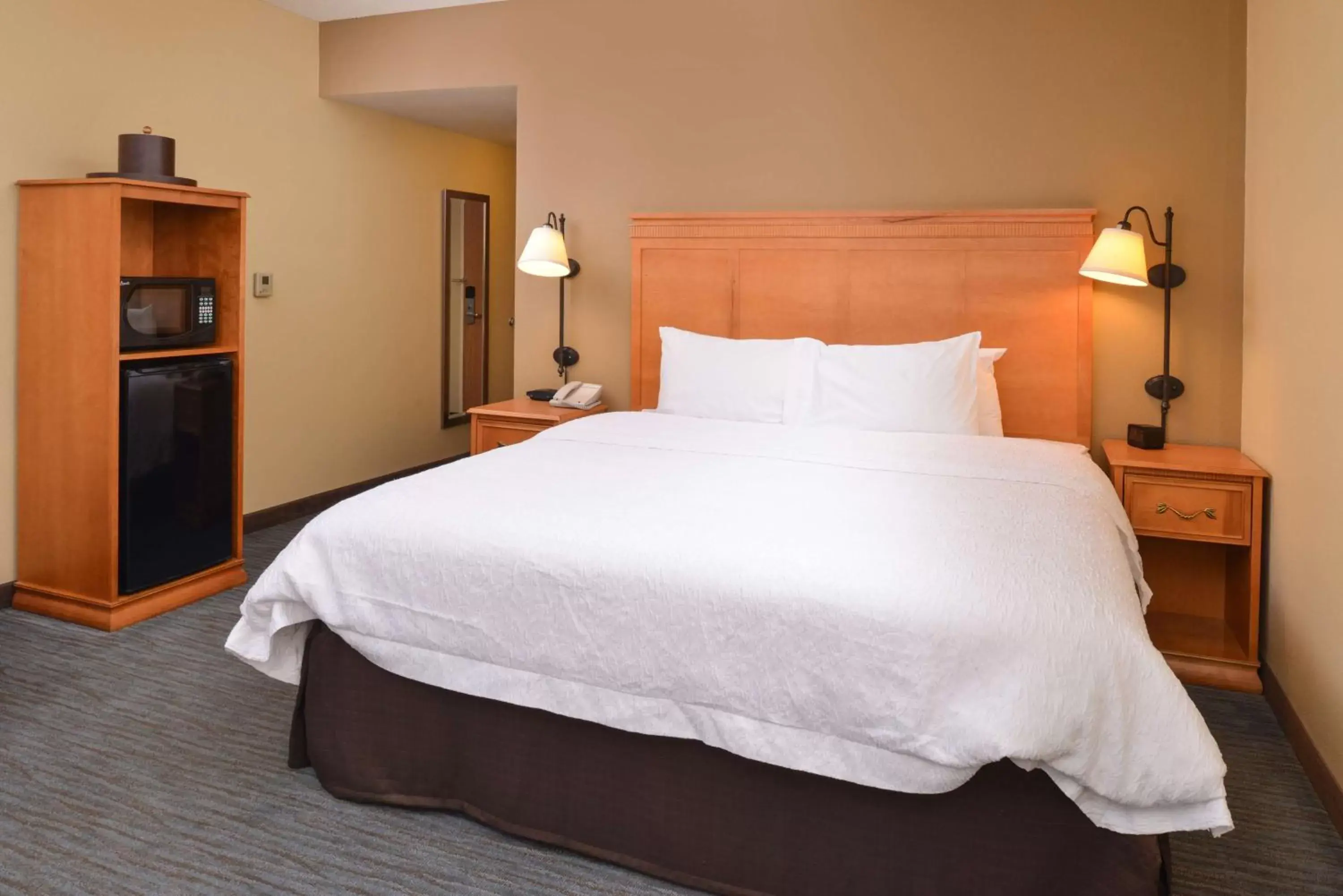 Bed in Hampton Inn & Suites Tampa-East/Casino/Fairgrounds