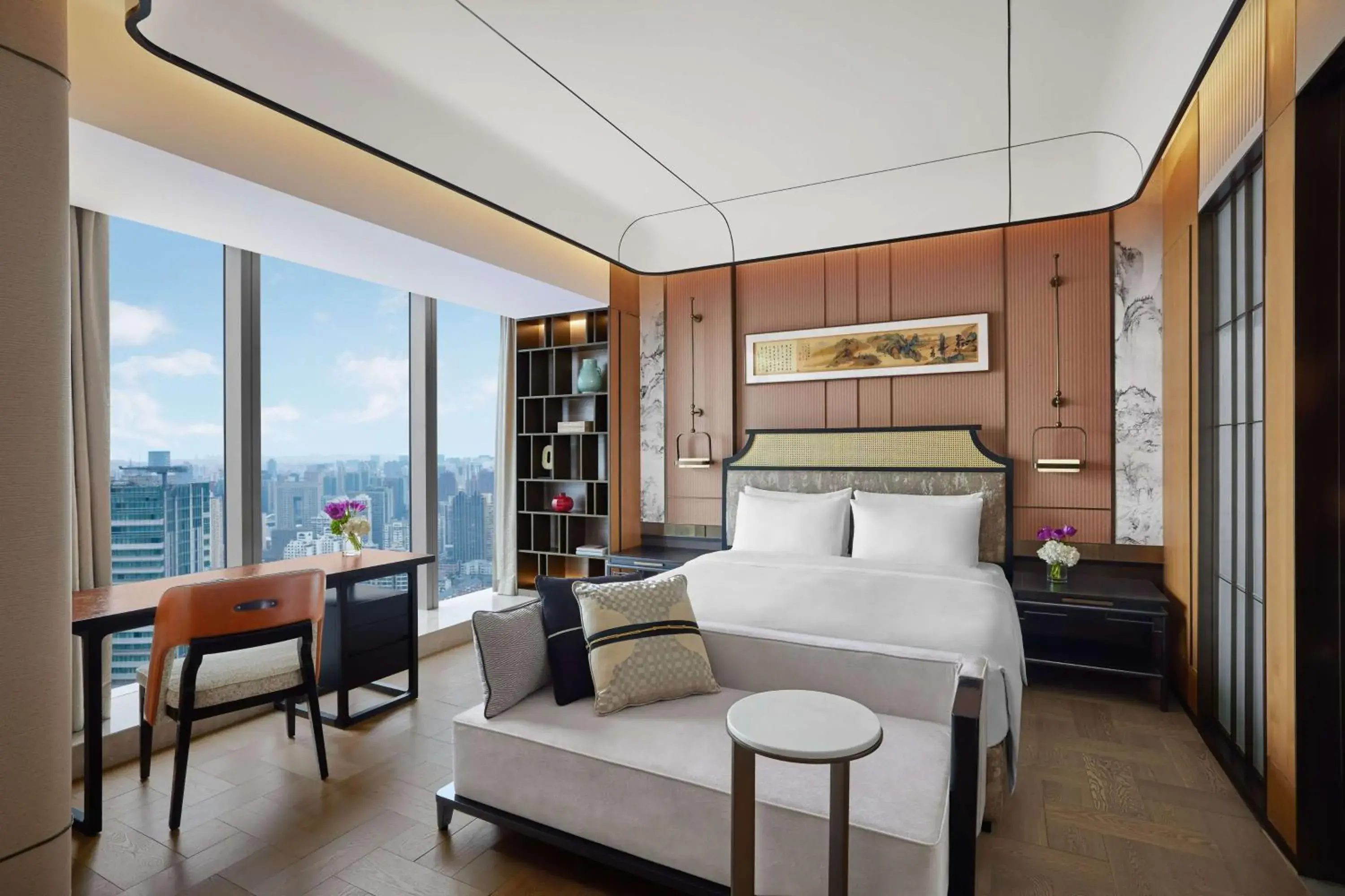 Bedroom in Conrad By Hilton Shanghai