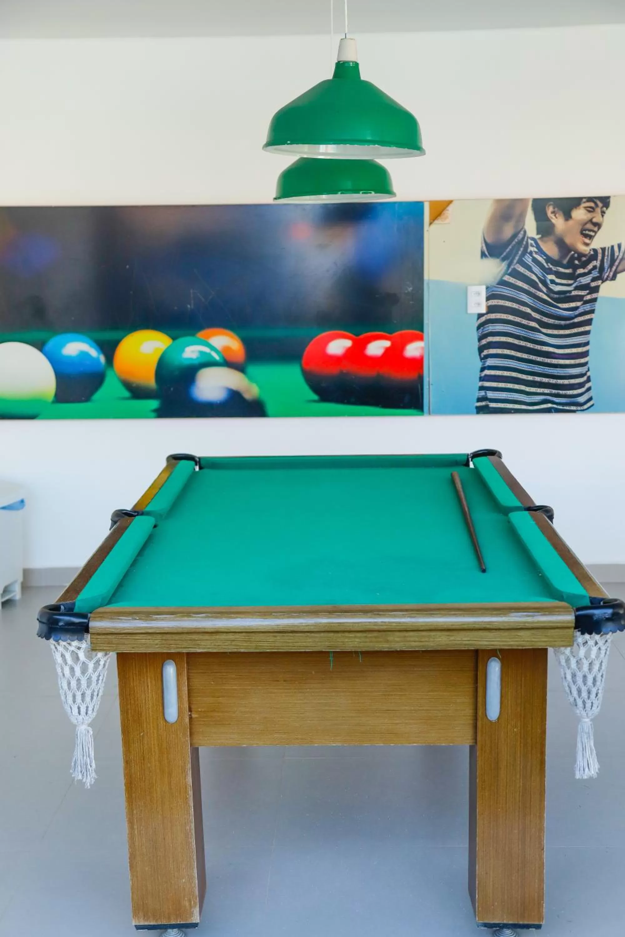 Table tennis in Pousada Sol e Mar