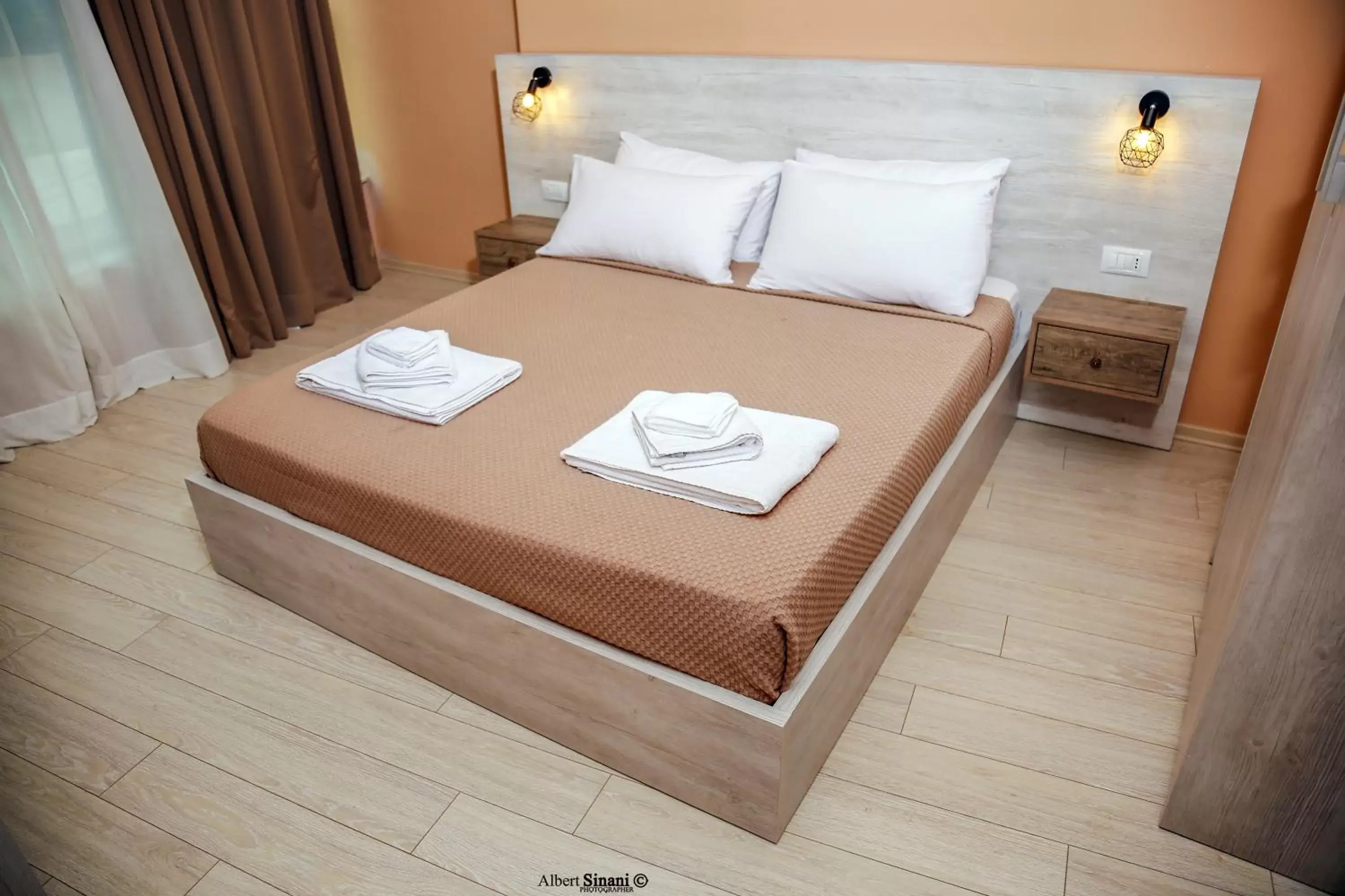 Bed in Arc Hotel Tirana