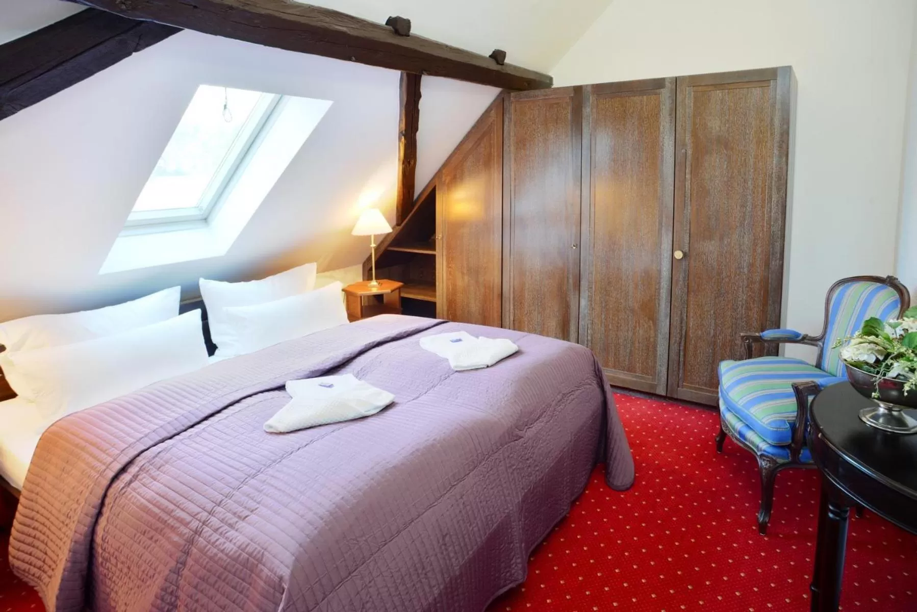 Photo of the whole room, Bed in Stadthotel Patrizier