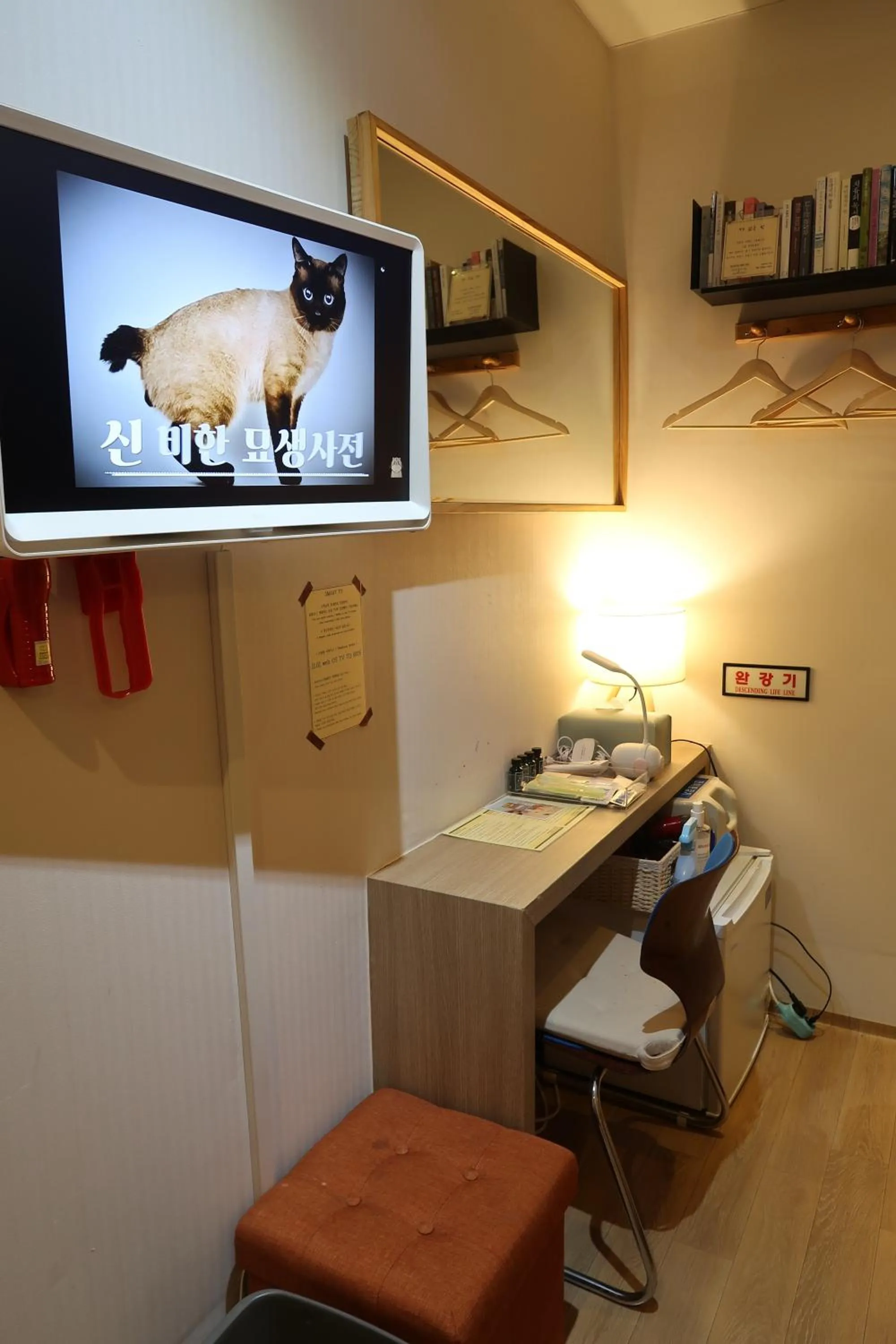 TV and multimedia in Andong Poong-gyung HOSTEL n LIBRARY