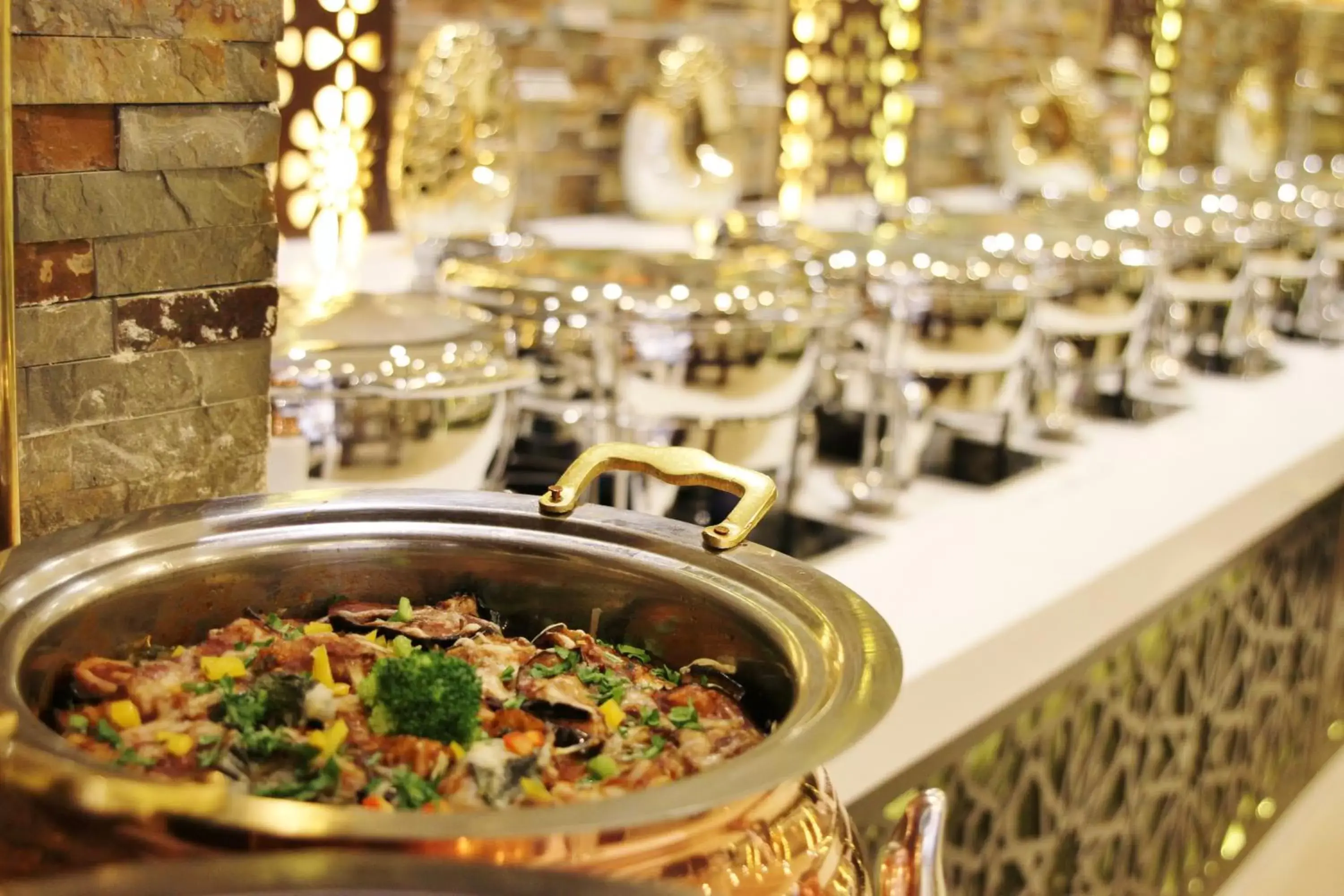 Food close-up in Carawan Al Fahad Hotel