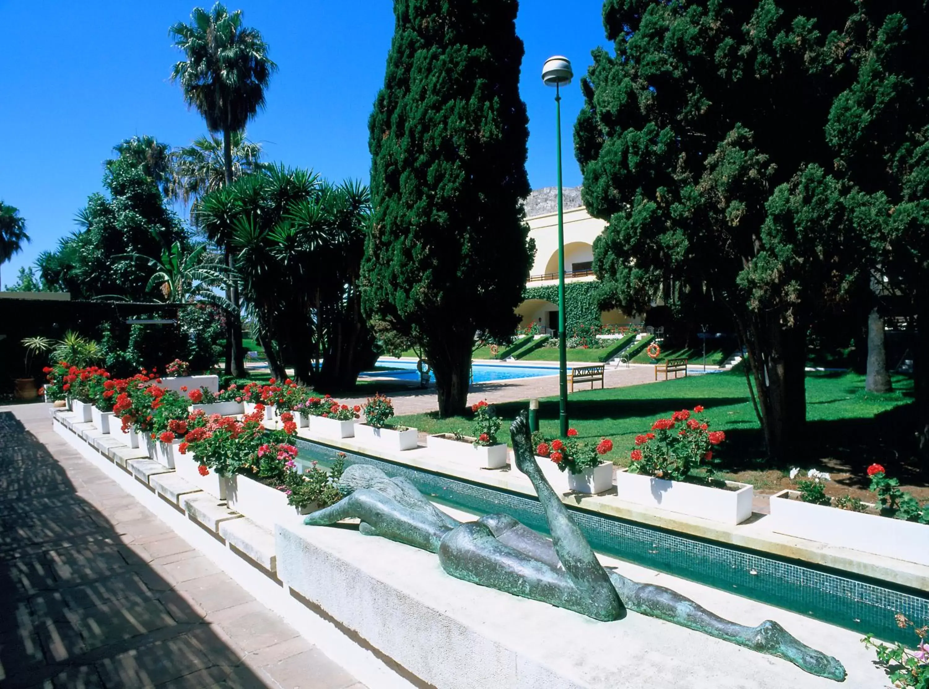 Garden in Parador de Ceuta