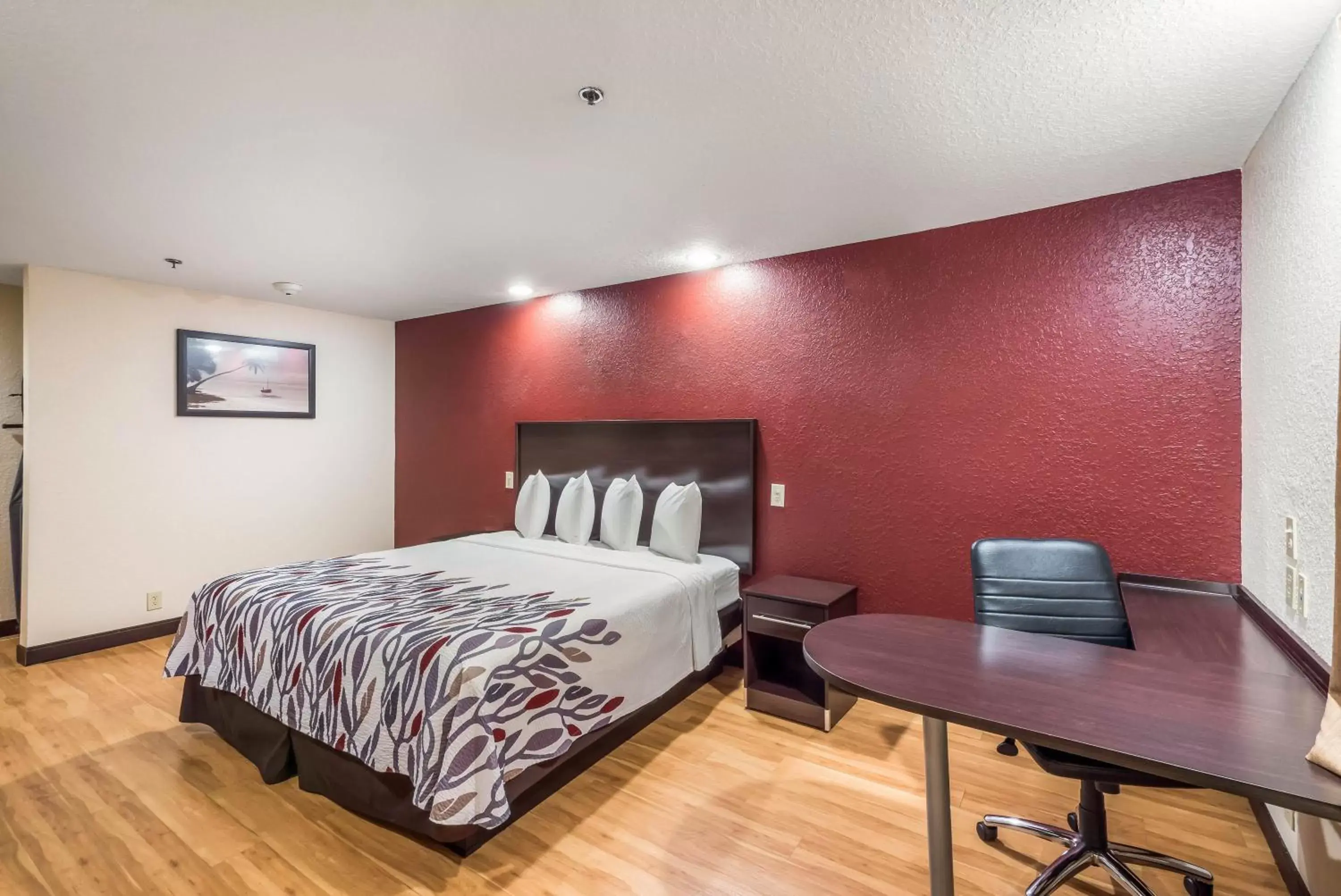 Photo of the whole room, Bed in Red Roof Inn Ocala