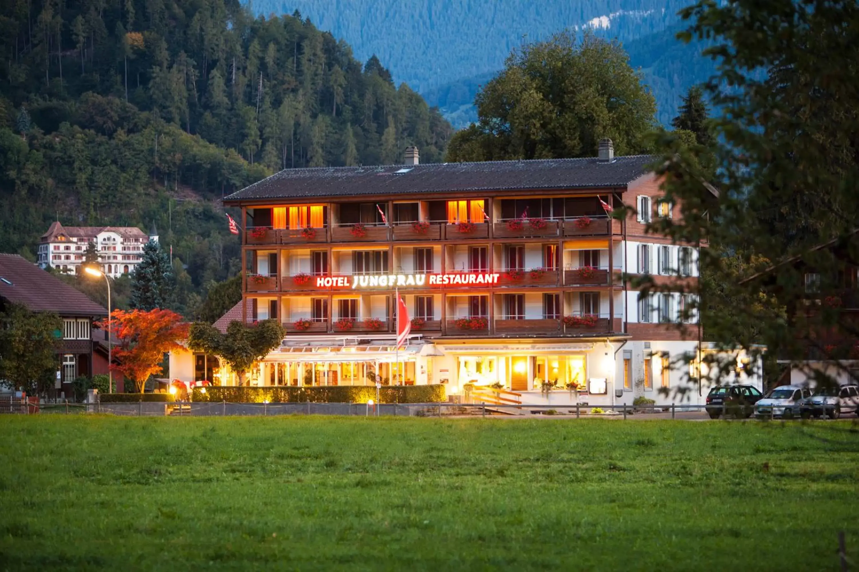 Facade/entrance, Property Building in Jungfrau Hotel