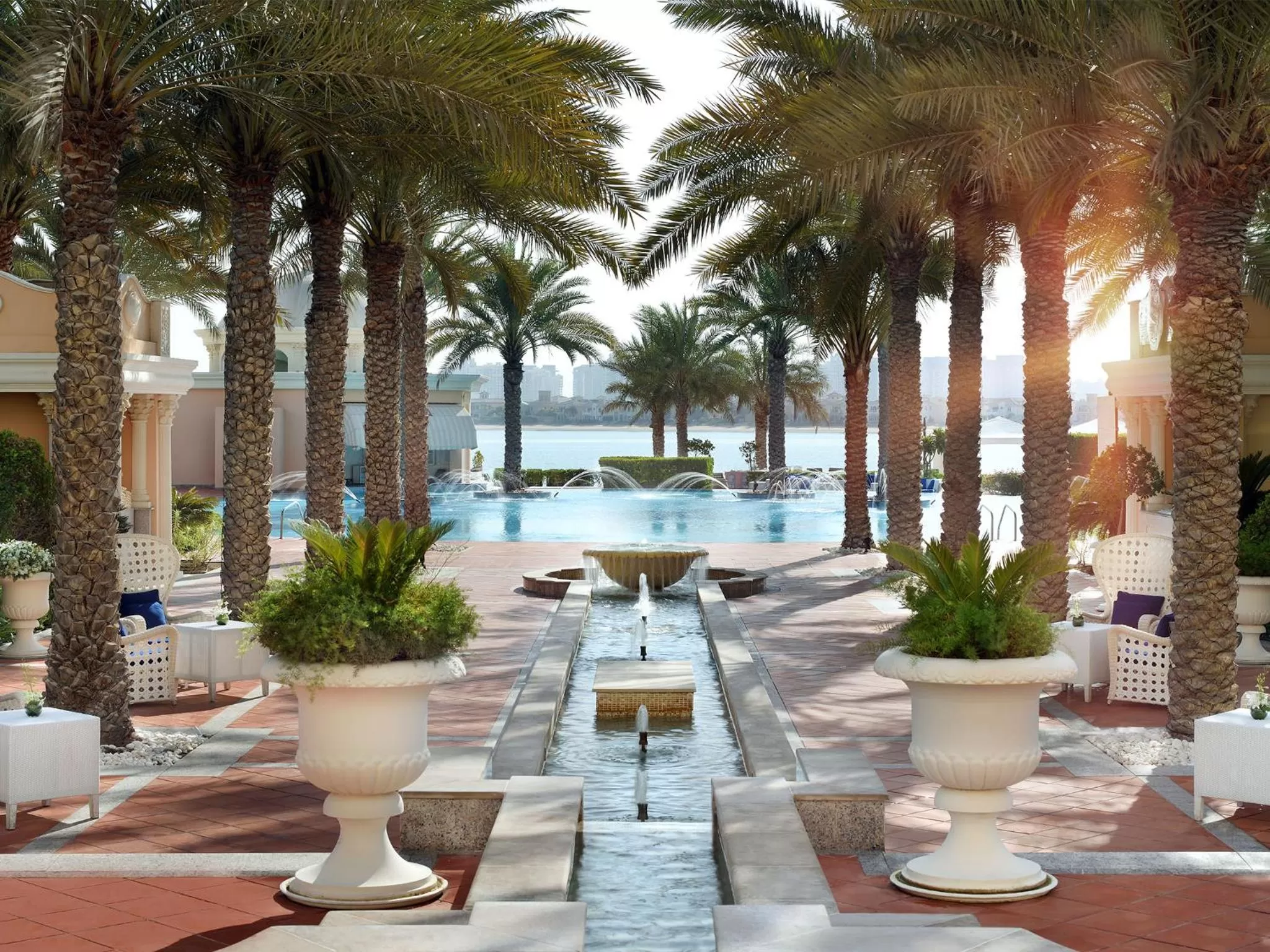 Swimming pool in Kempinski Hotel & Residences Palm Jumeirah