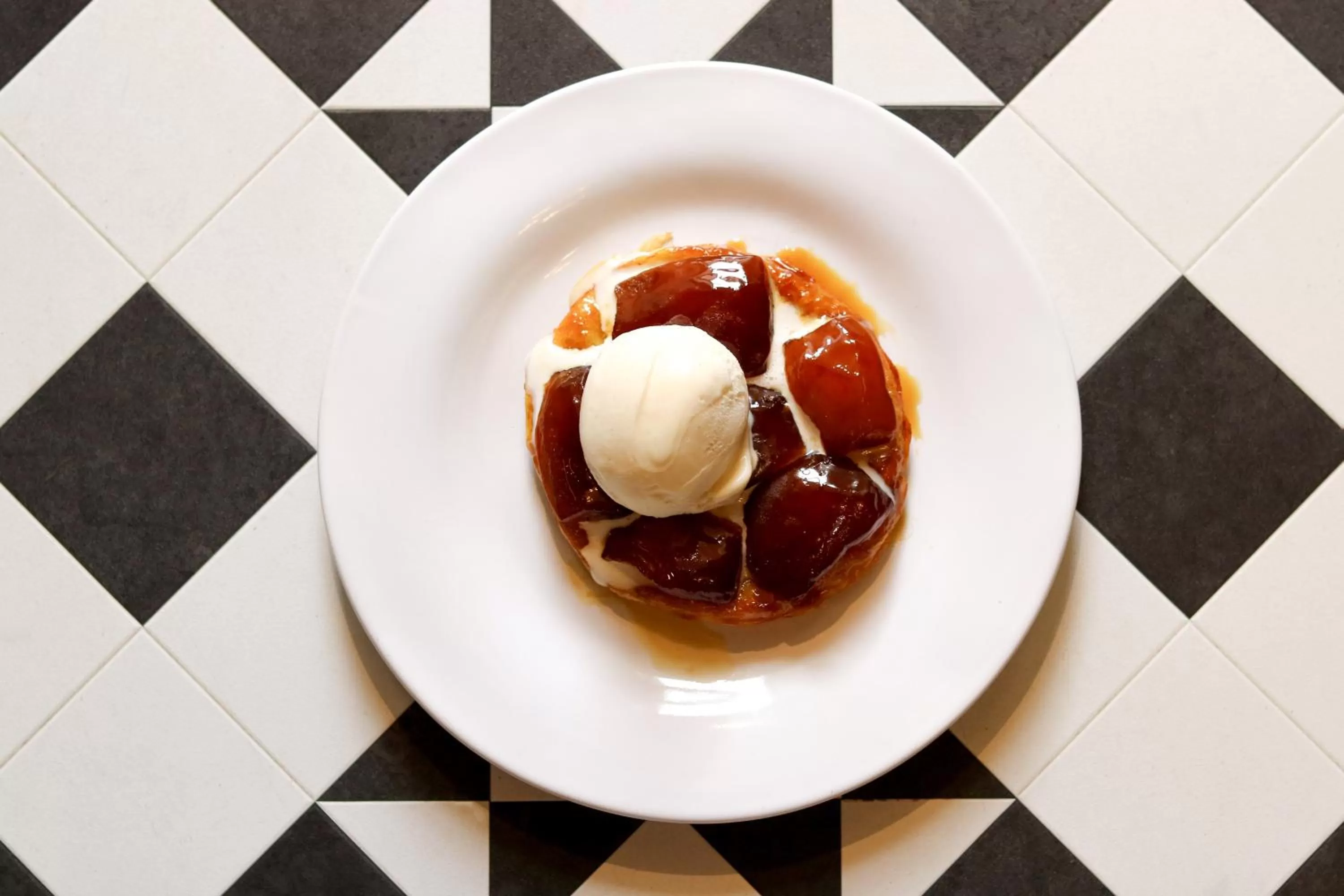 Food close-up in Fleur de Lys Bampton