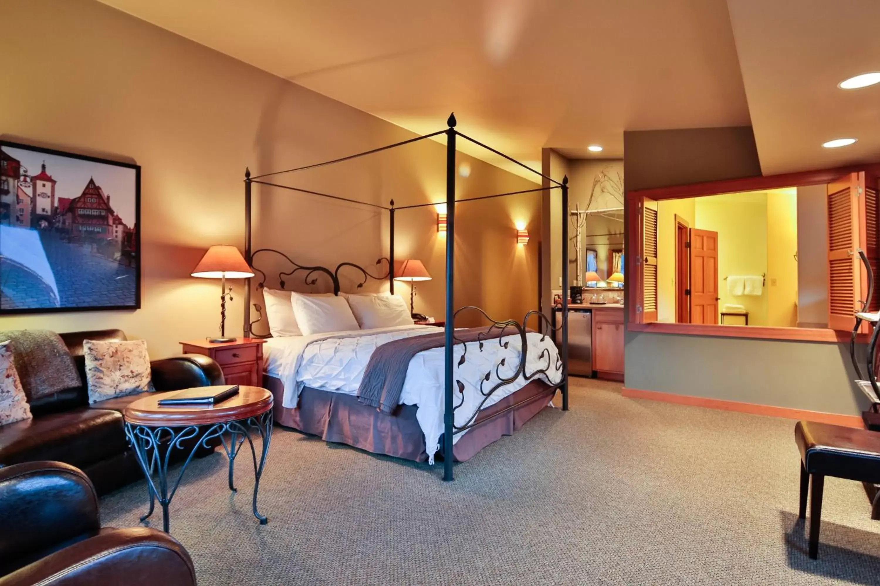 Bed in Solstice Suites
