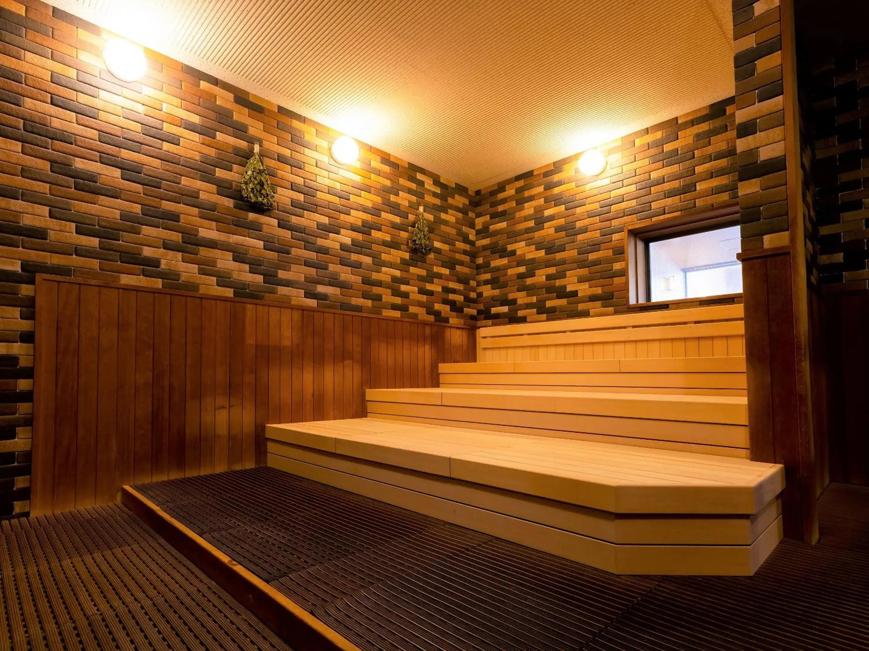 Sauna in Hotel WBF Grande Asahikawa