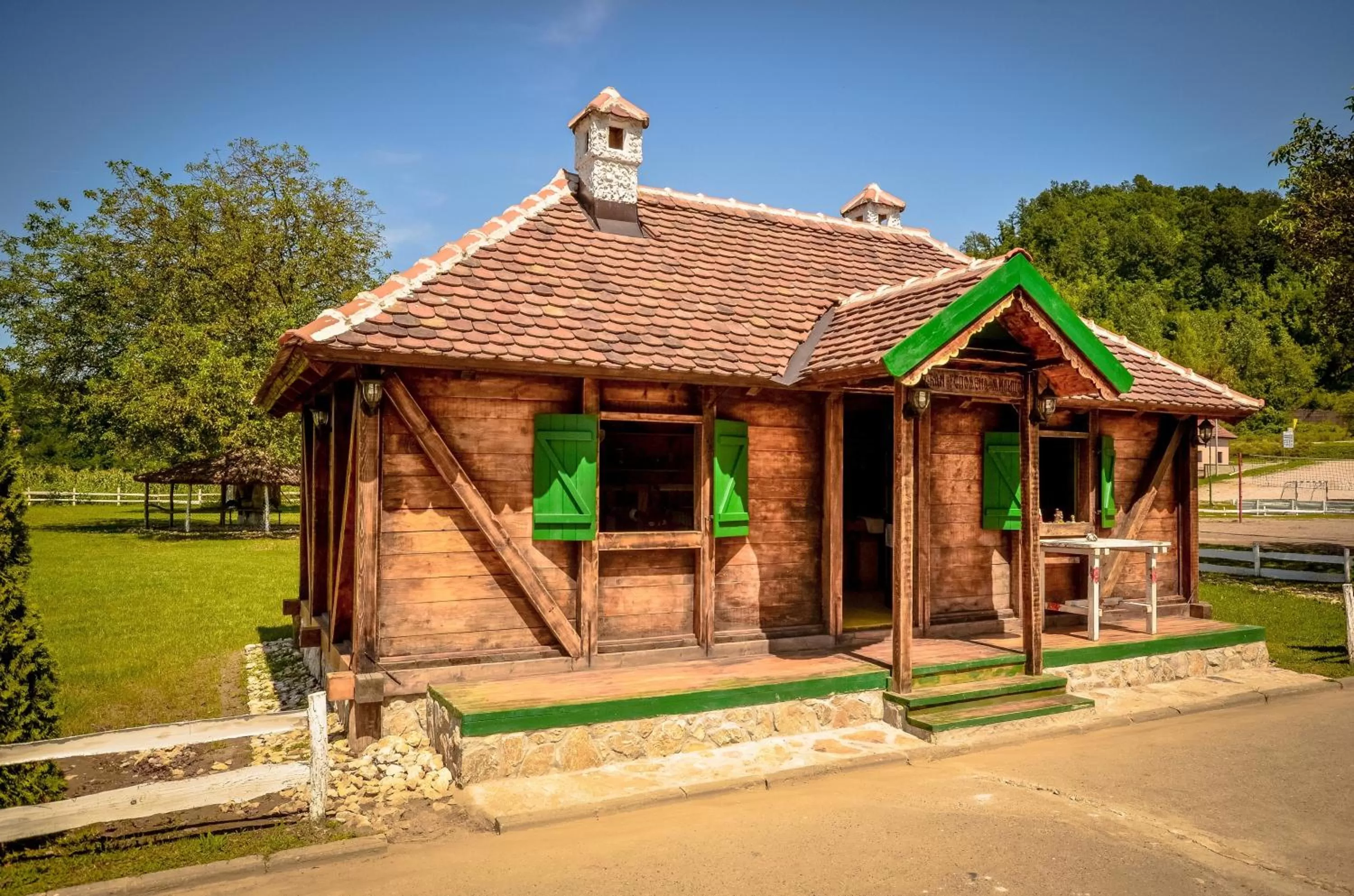 Shopping Area in B&B Etno Village Sunčana Reka