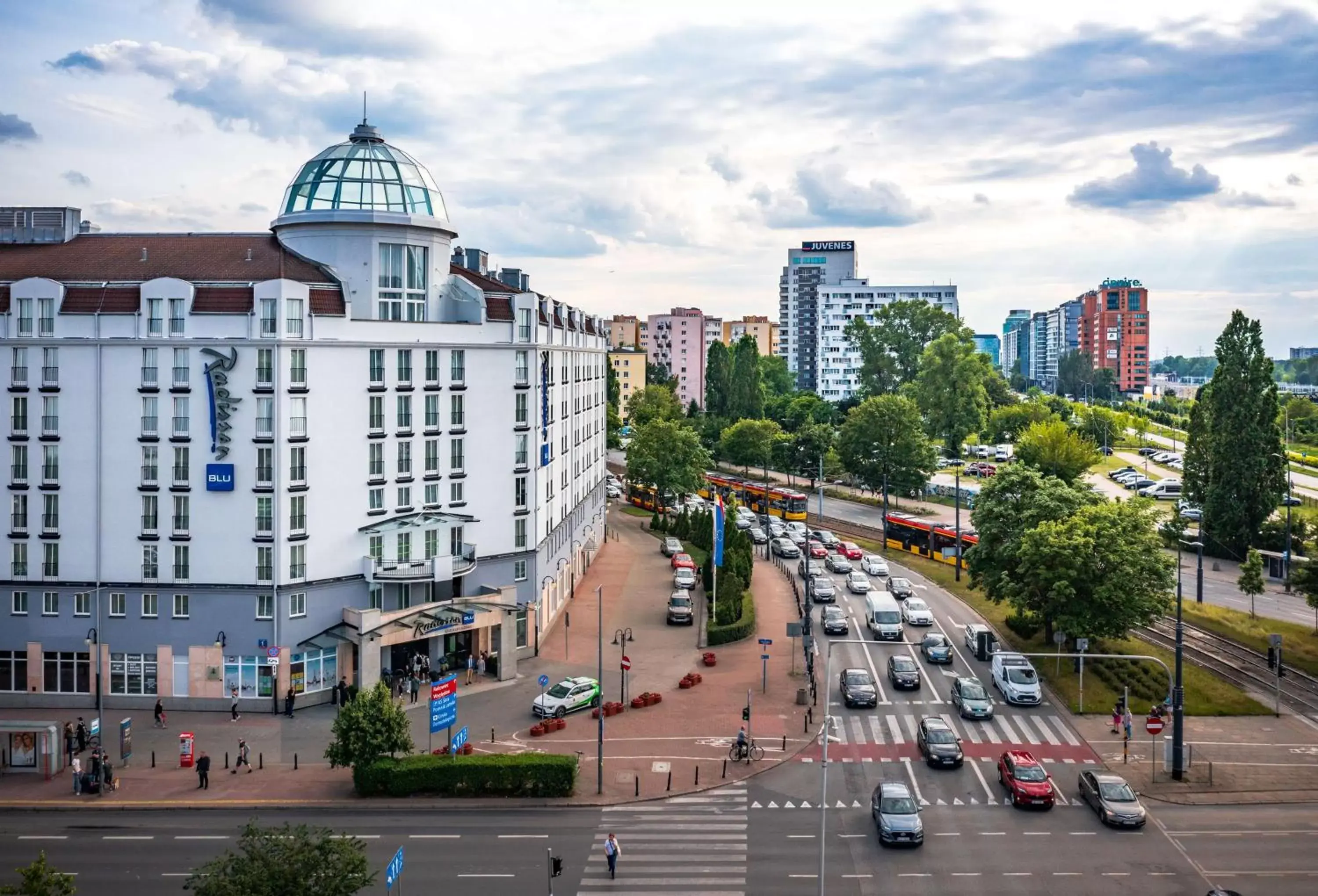 Property building in Radisson Blu Sobieski