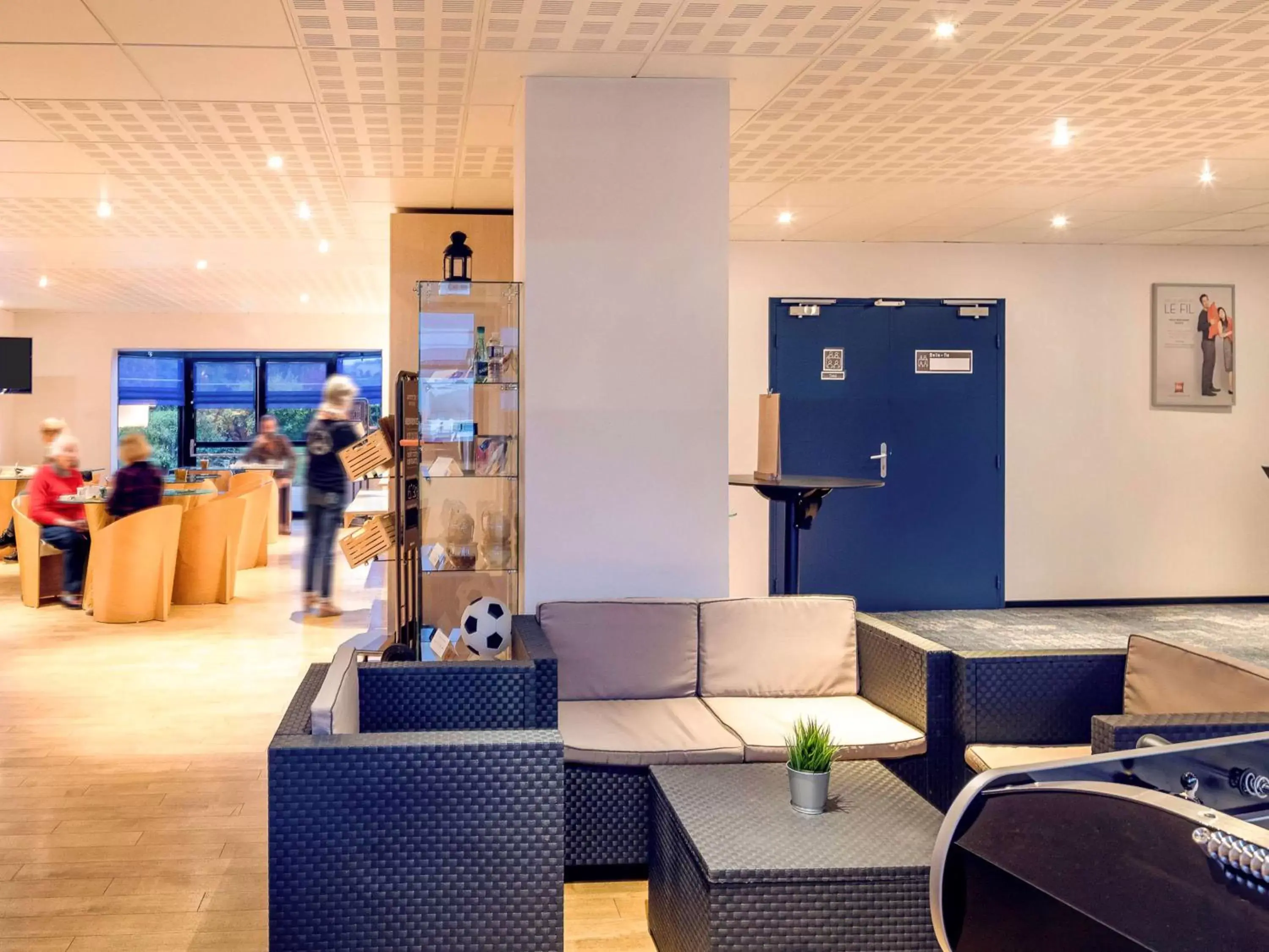 Lounge or bar, Lobby/Reception in ibis Quimperle