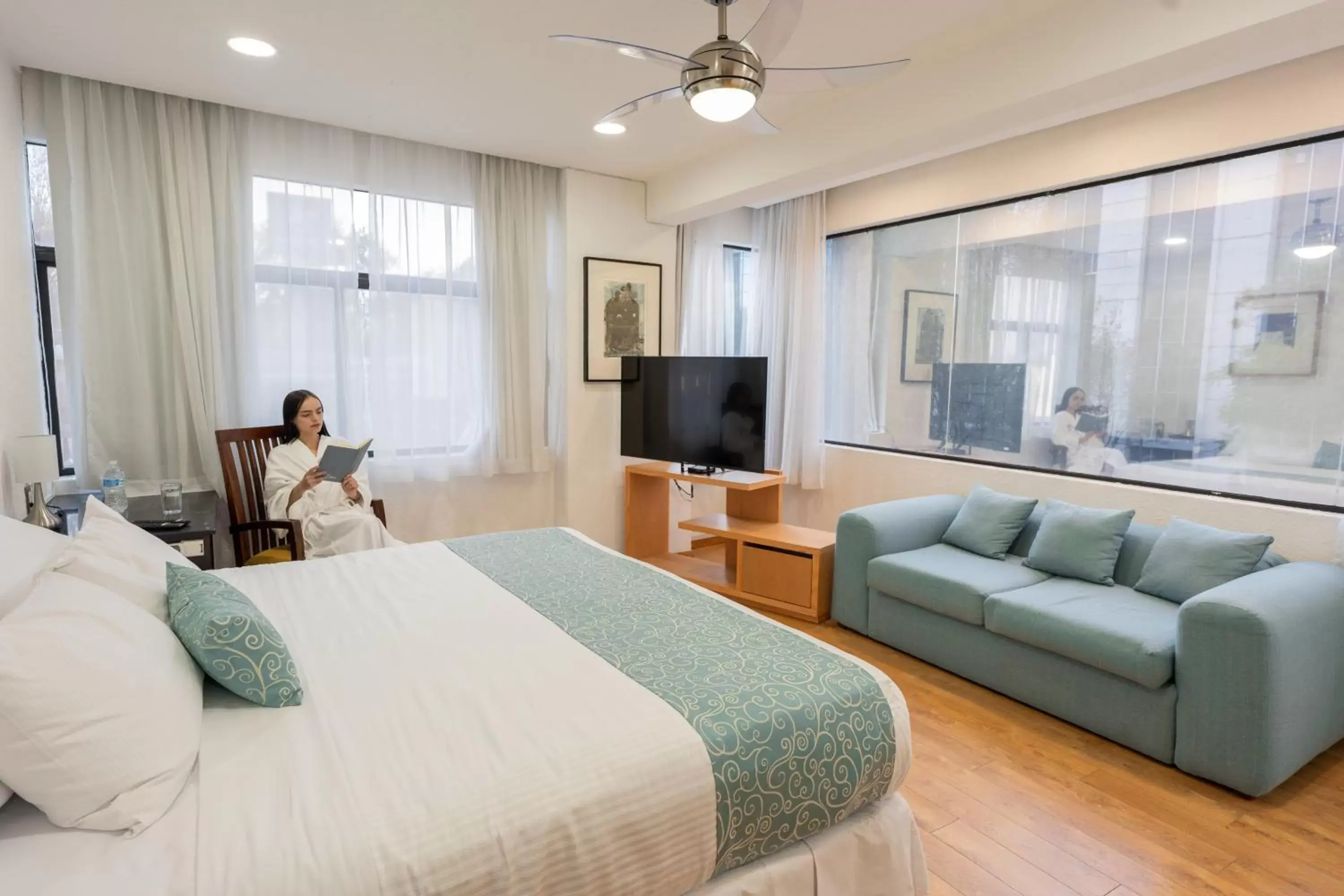 Bedroom in Suites Coben Apartamentos Amueblados