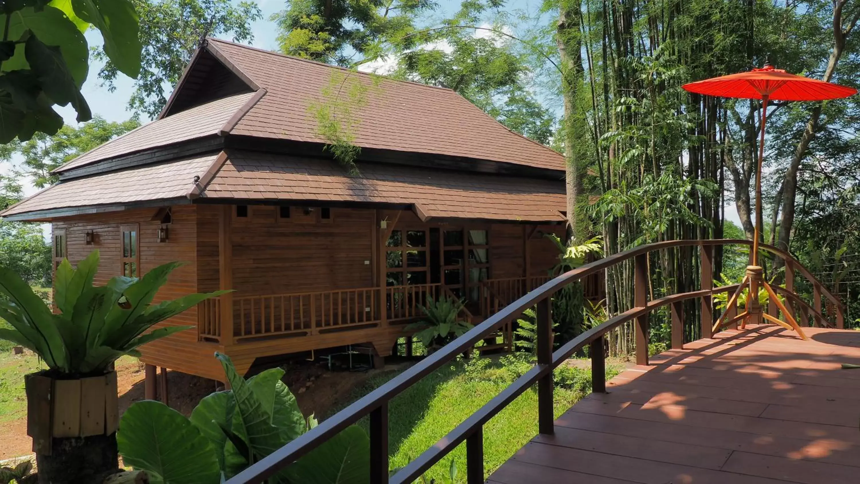 Balcony/Terrace, Property Building in Nan Seasons Boutique Resort