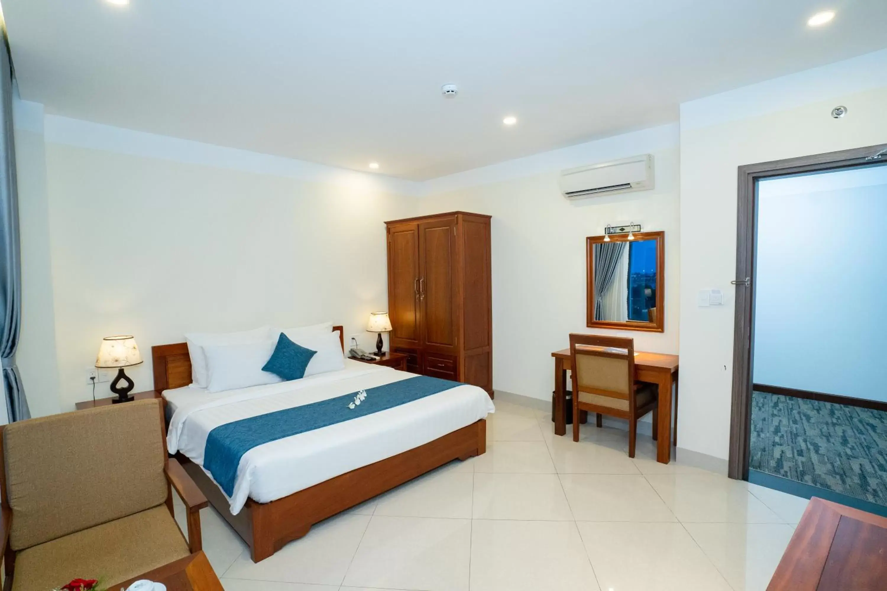 Bed in Navy Hotel Cam Ranh