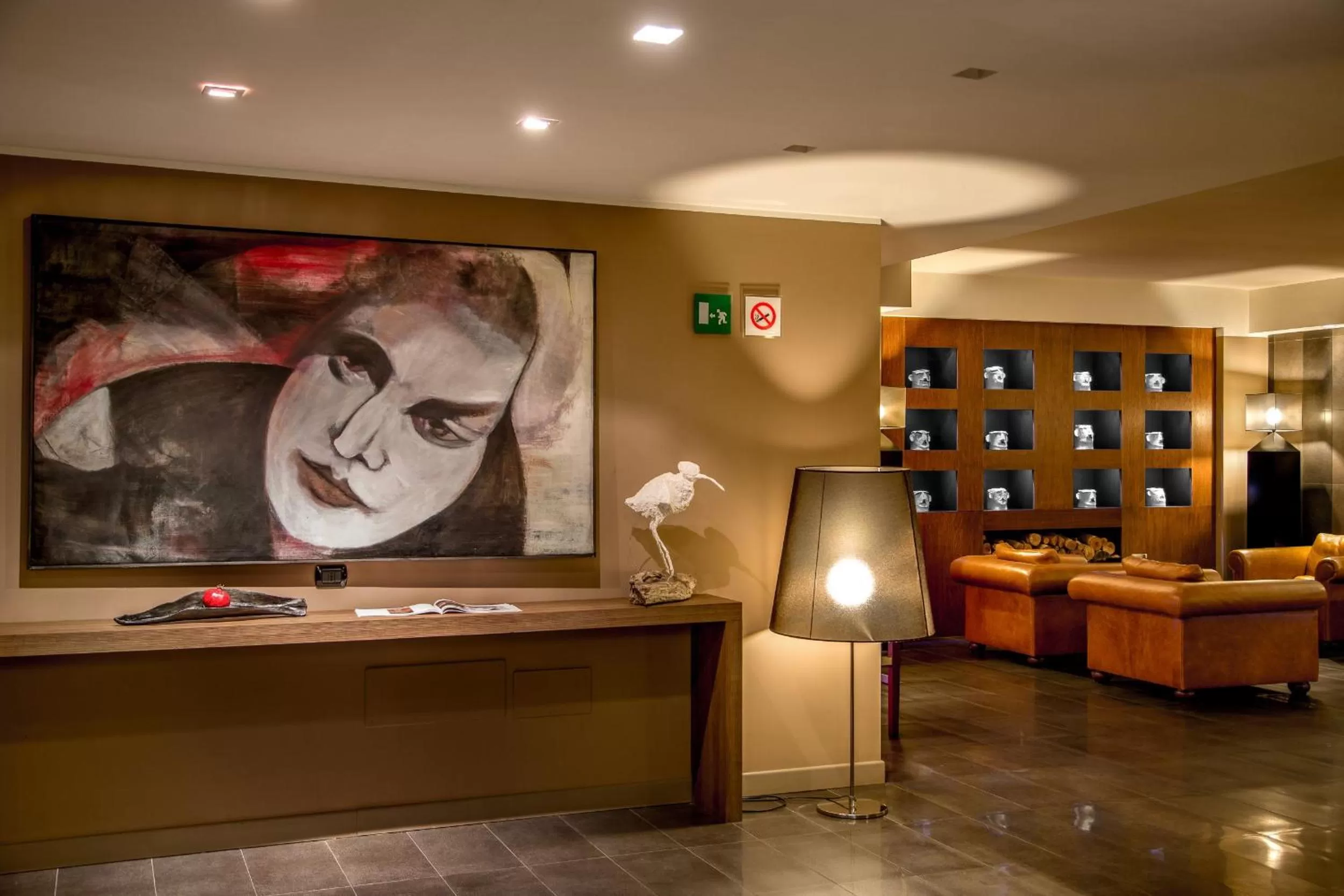 Decorative detail in Park Hotel Sabina