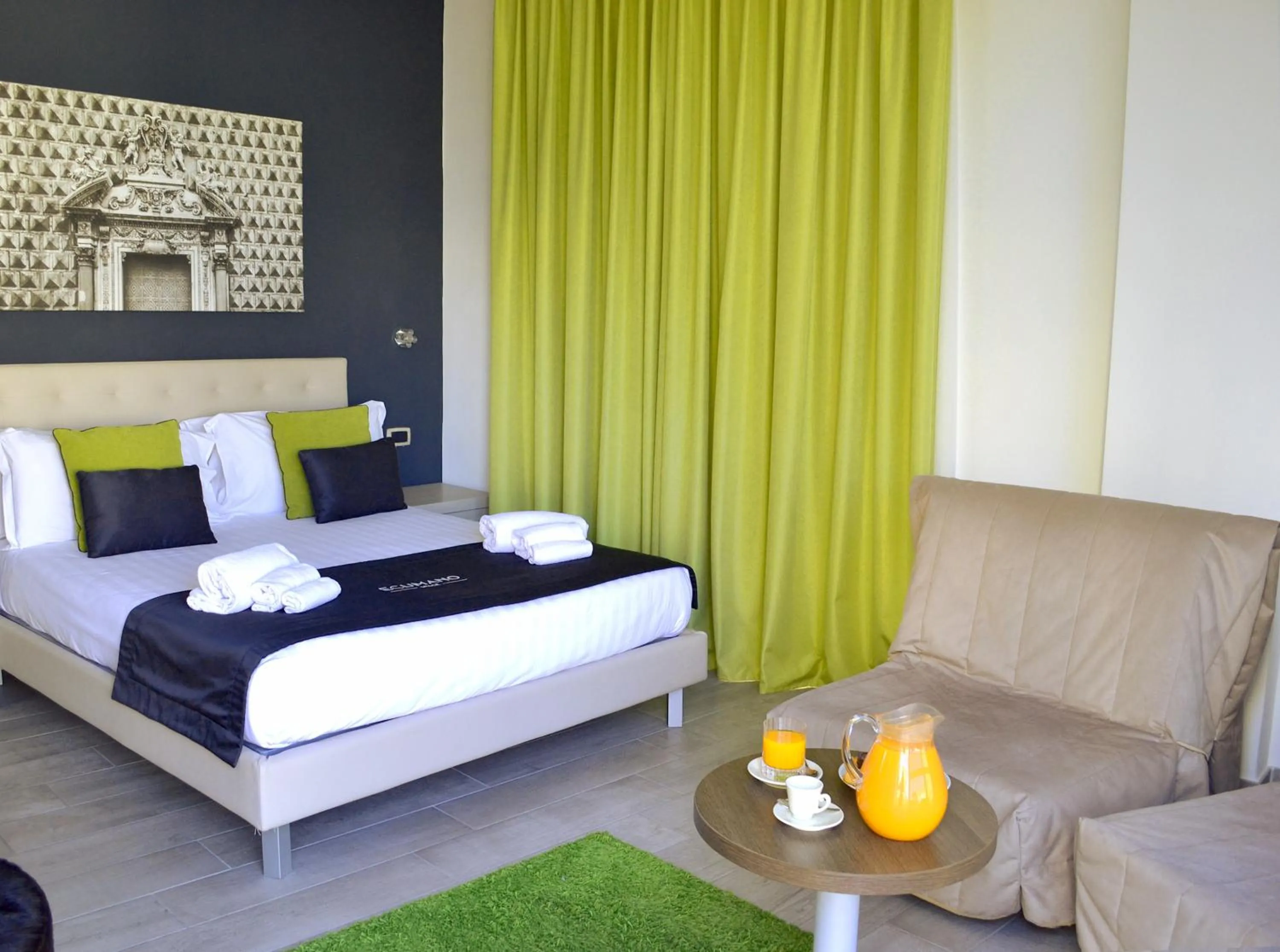 Bed in Ecumano Space