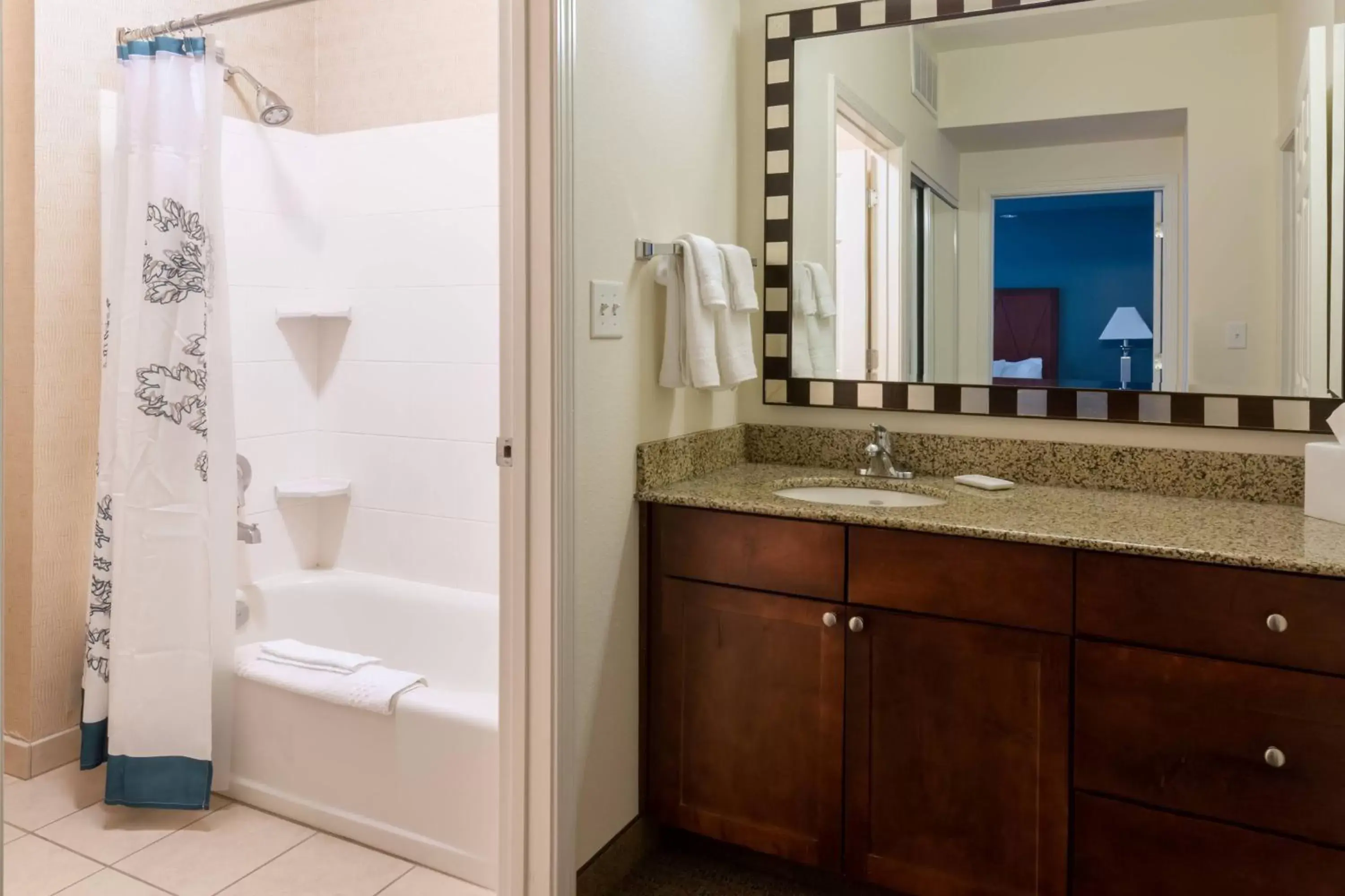 Bathroom in Residence Inn by Marriott Baton Rouge near LSU