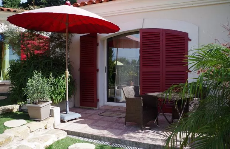 Balcony/Terrace in B&B Val D'azur