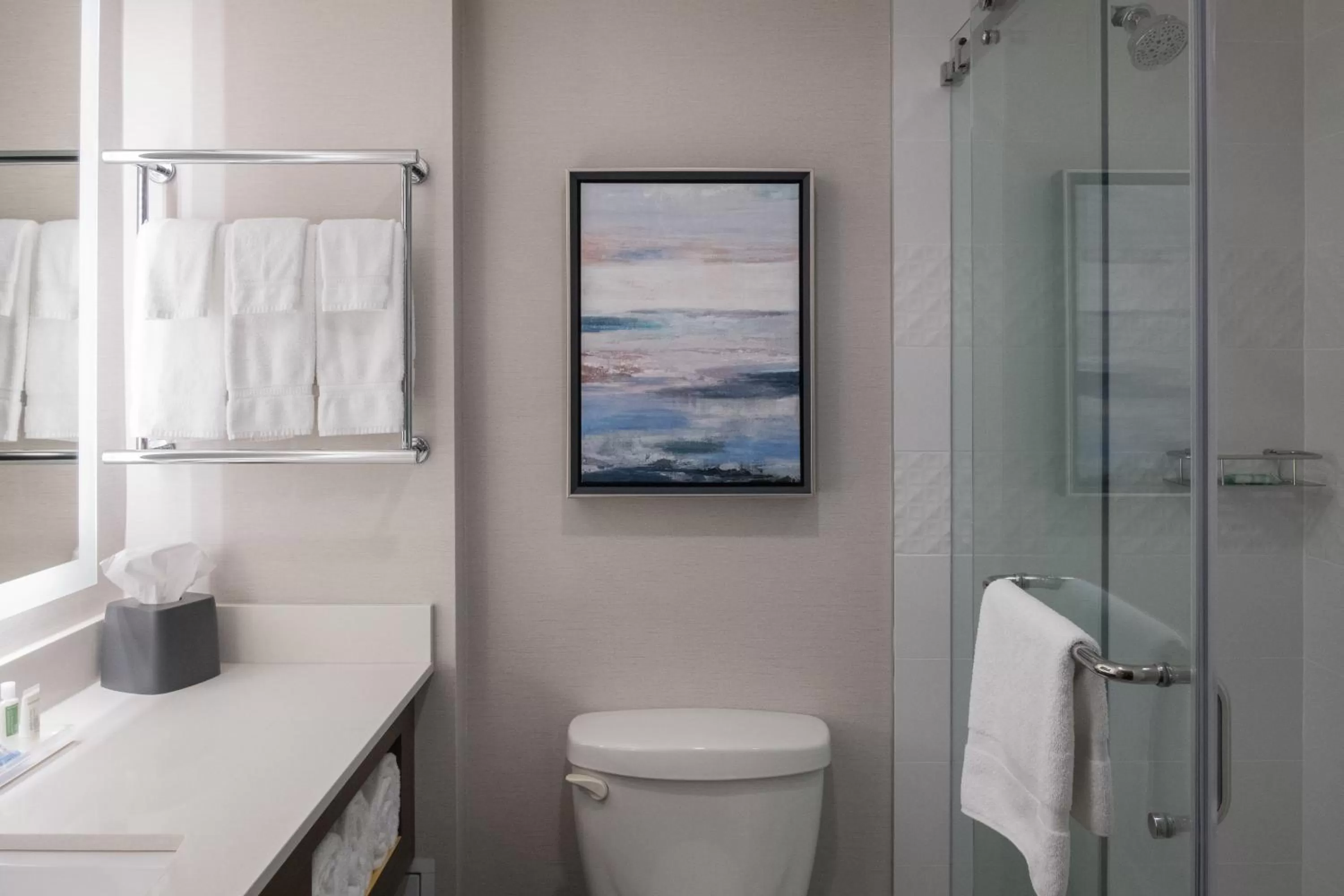 Shower in Holiday Inn & Suites Vancouver Downtown by IHG