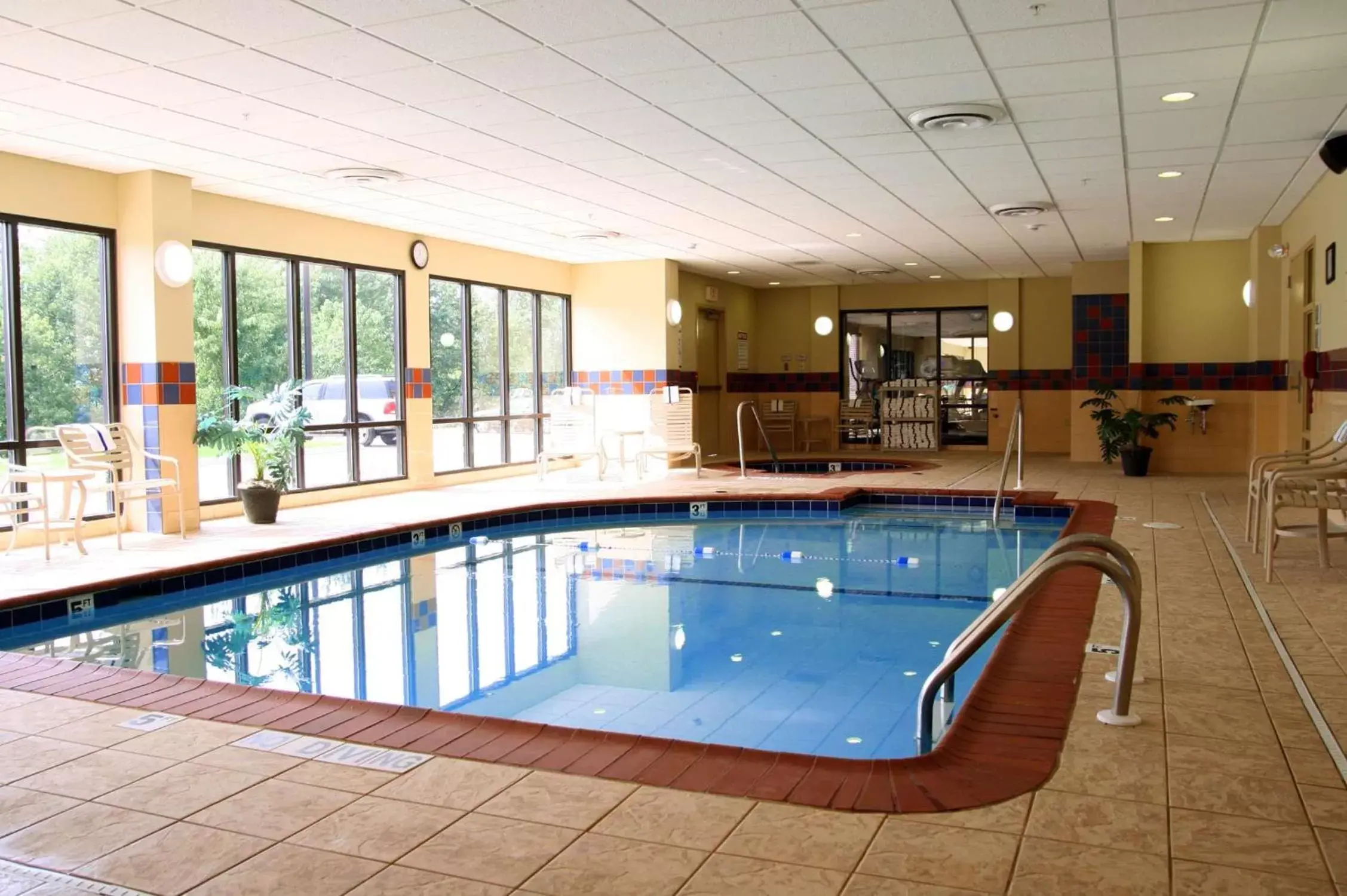 Pool view, Swimming Pool in Hampton Inn & Suites Bloomington Normal