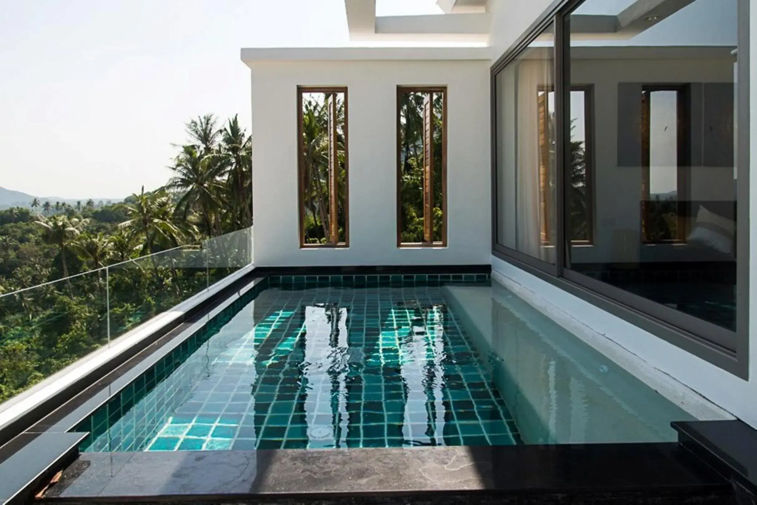 Balcony/Terrace, Swimming Pool in Tropical Sea View Residence
