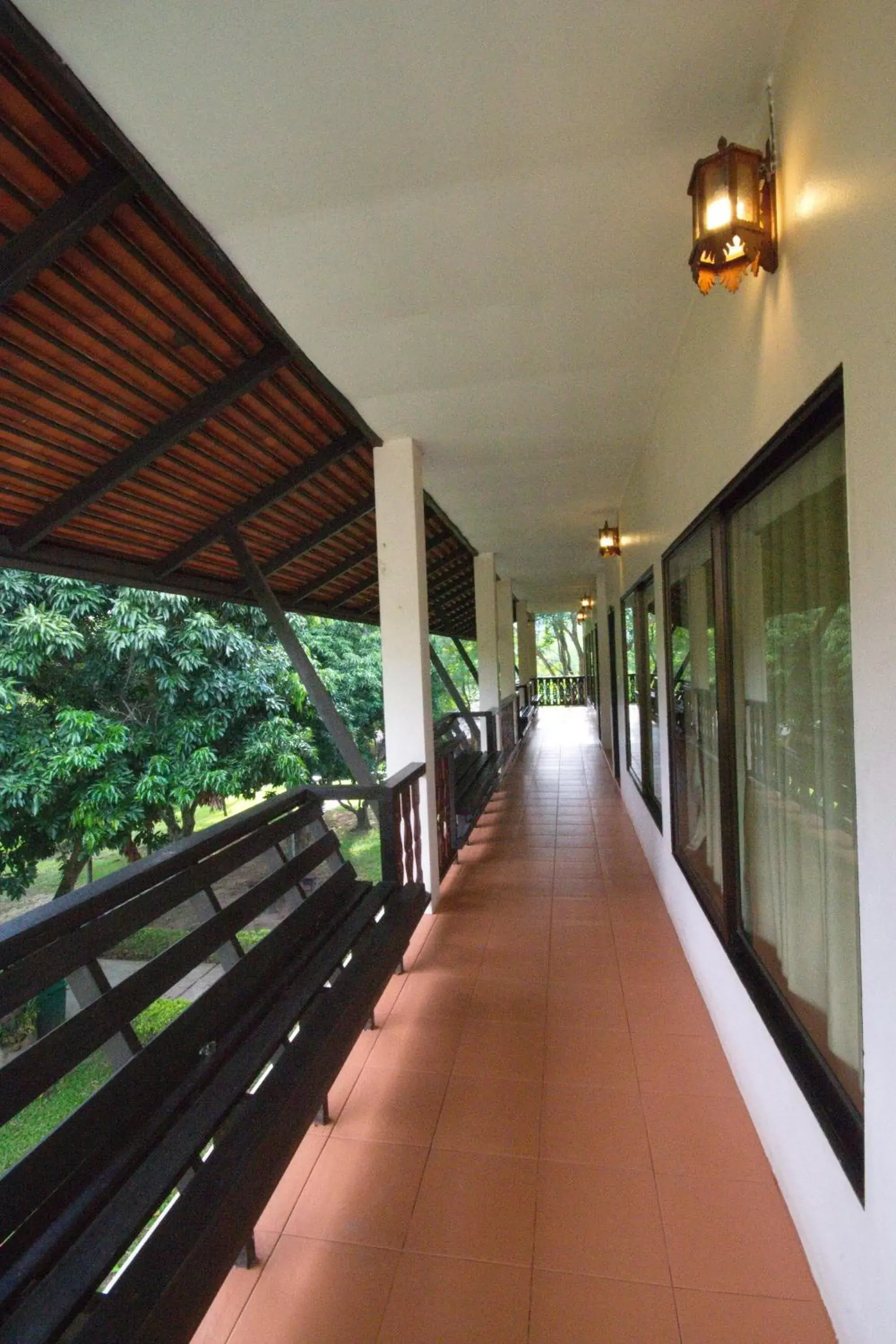 Balcony/Terrace in Touch Star Resort - Doi Inthanon