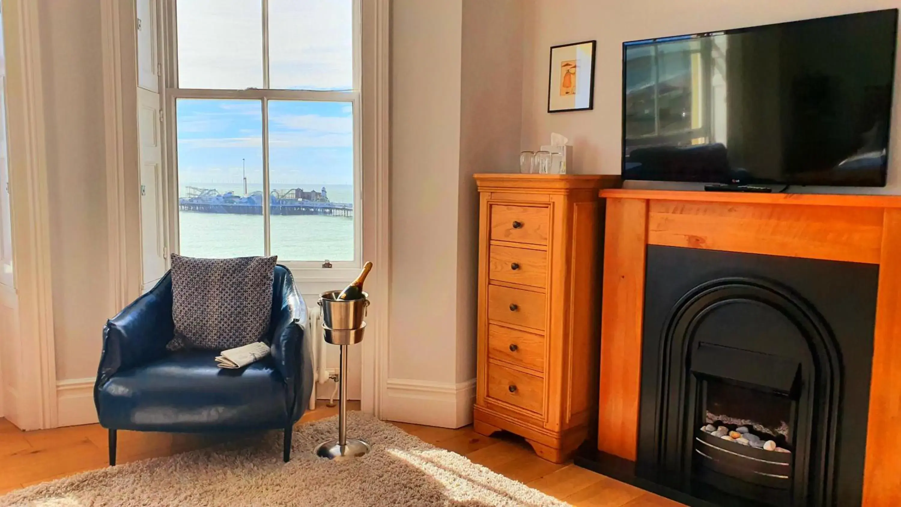 Living room, Seating Area in A Room With A View